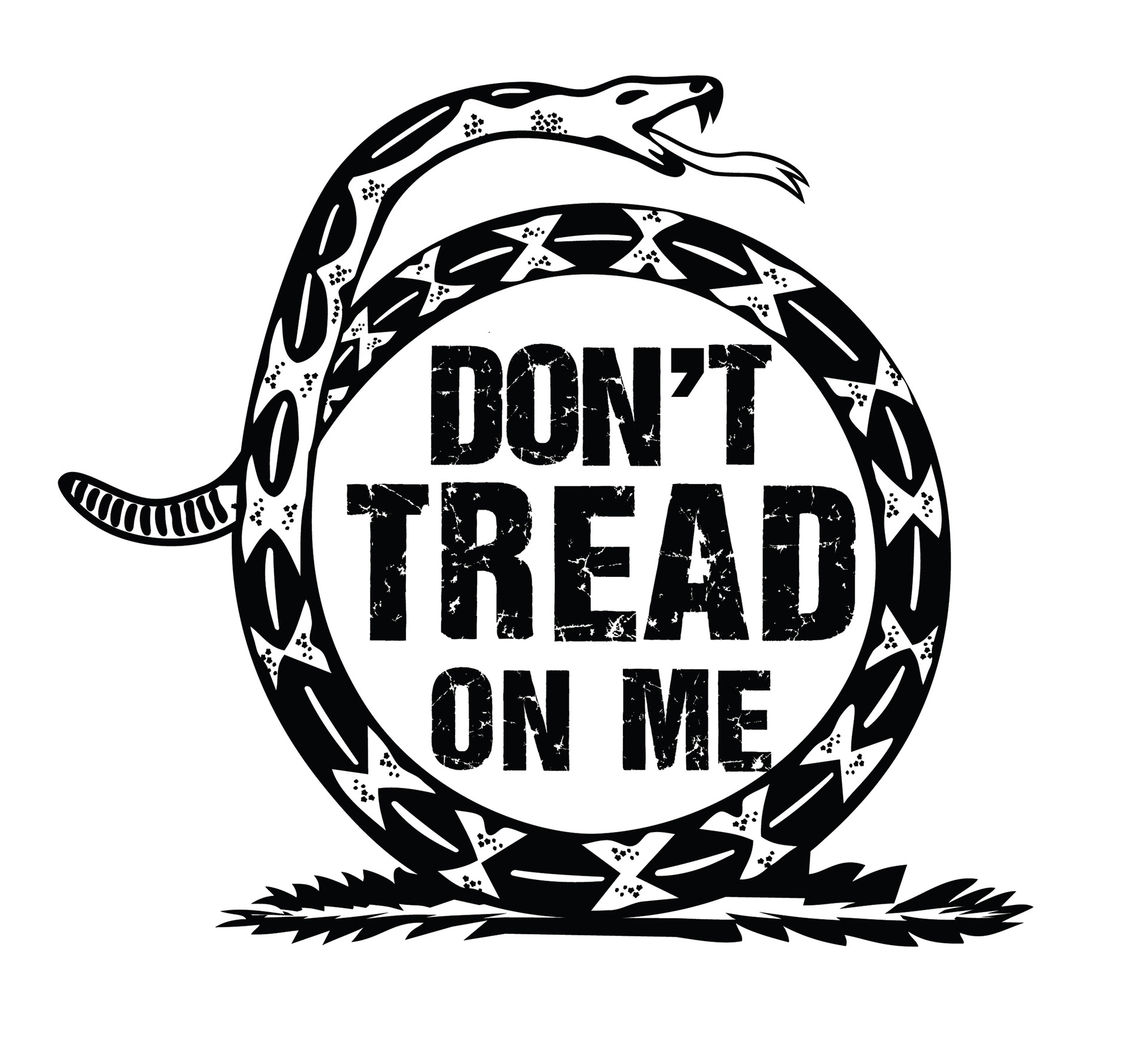 Don't Tread on Me Snake
