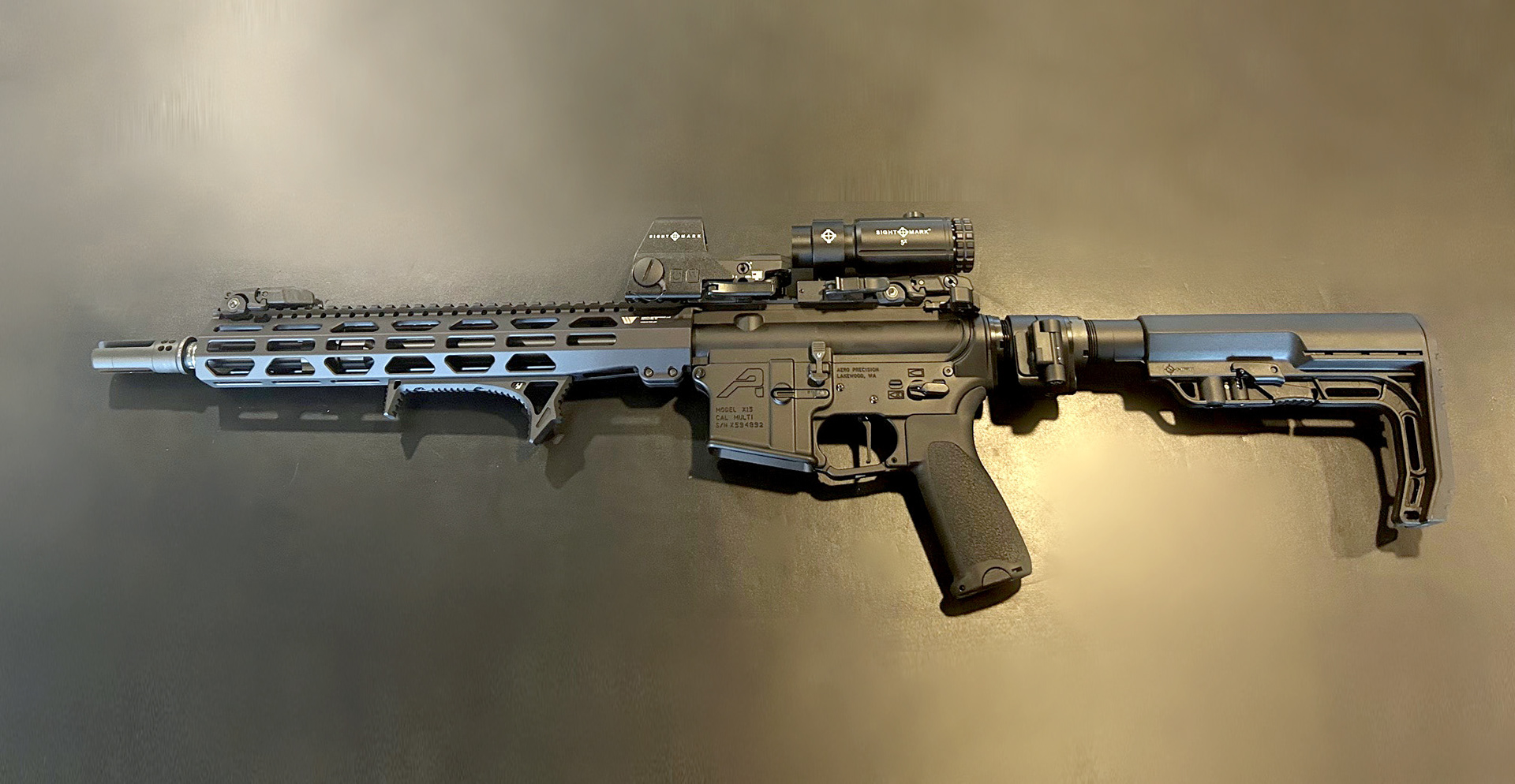 Wraith Attero, Customized with Magnifier/Red Dot Combo