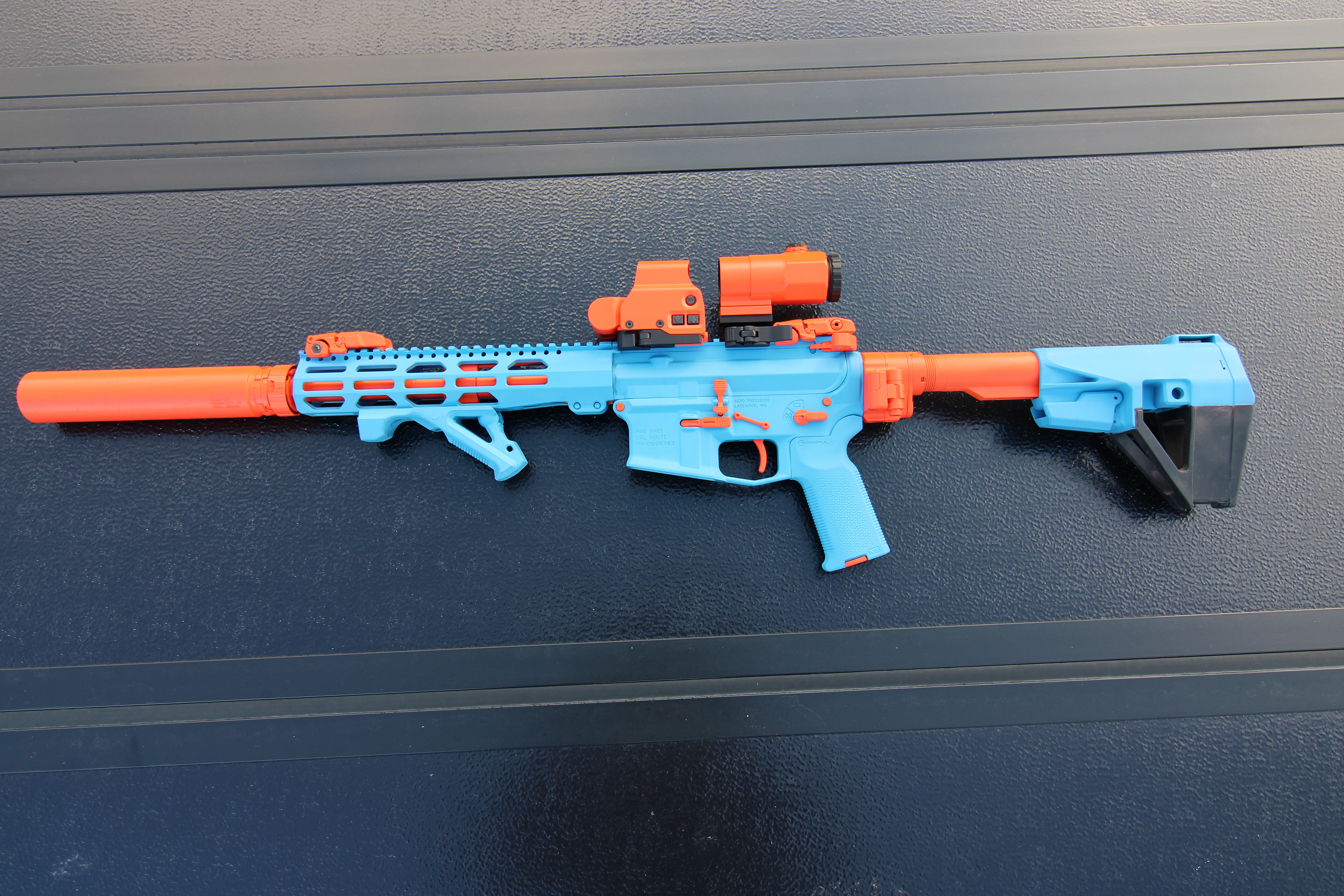 Wraith/Grage 300 BLK "Nerf" Pistol with Matching Optics