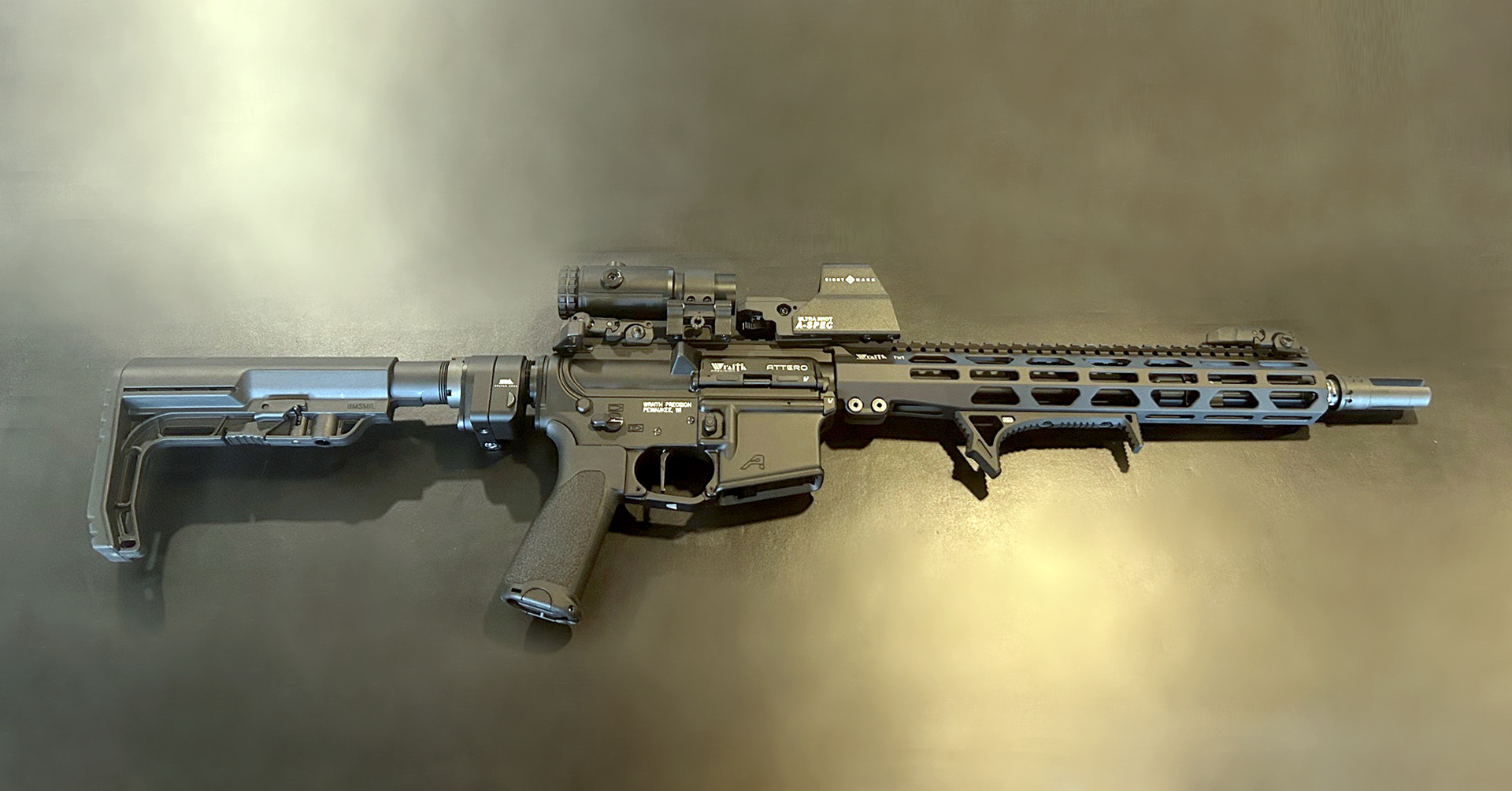 Wraith Attero, Customized with Magnifier/Red Dot Combo