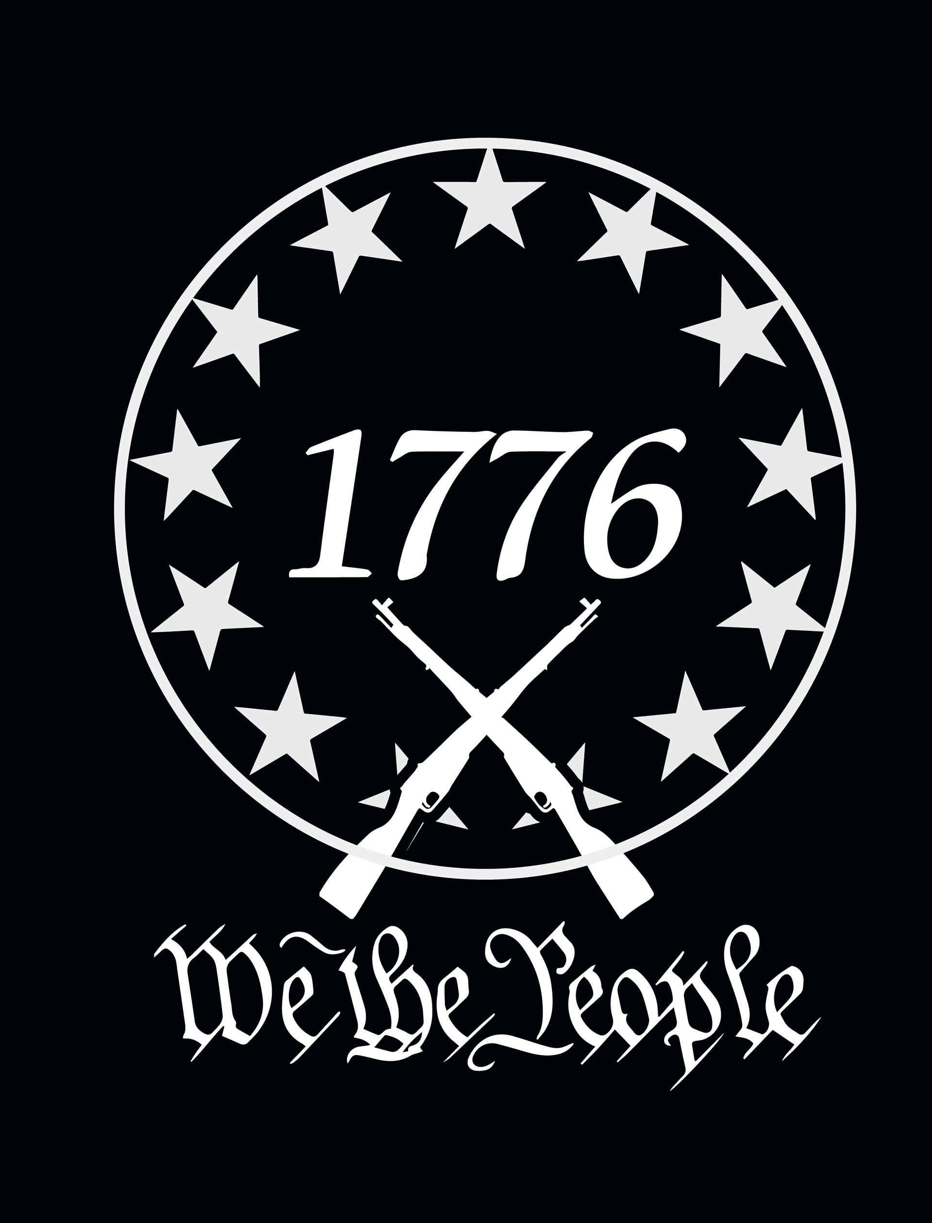1776 13 Stars We the People