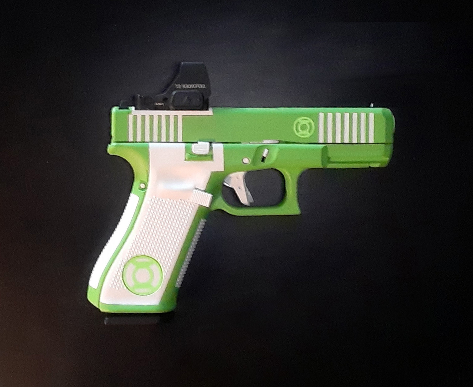 Green Lantern Cerakote