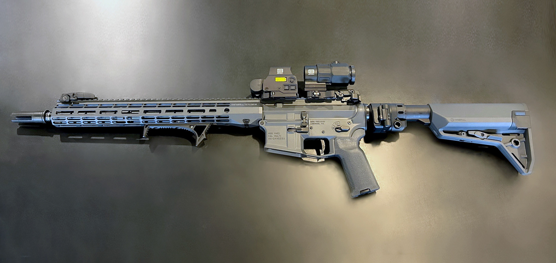 Wraith Precision Custom AR15, Sniper Gray/Black, 5.56 NATO