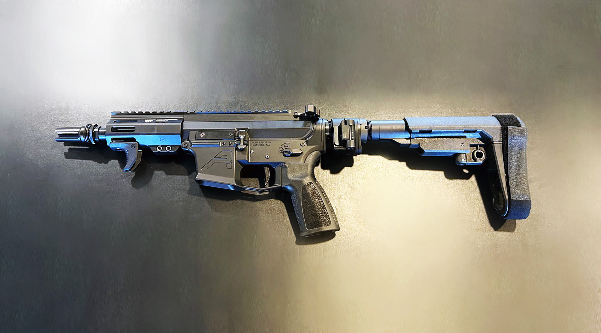 Wraith Precision EPS Dart, 9mm, with Sylvan Folding Brace