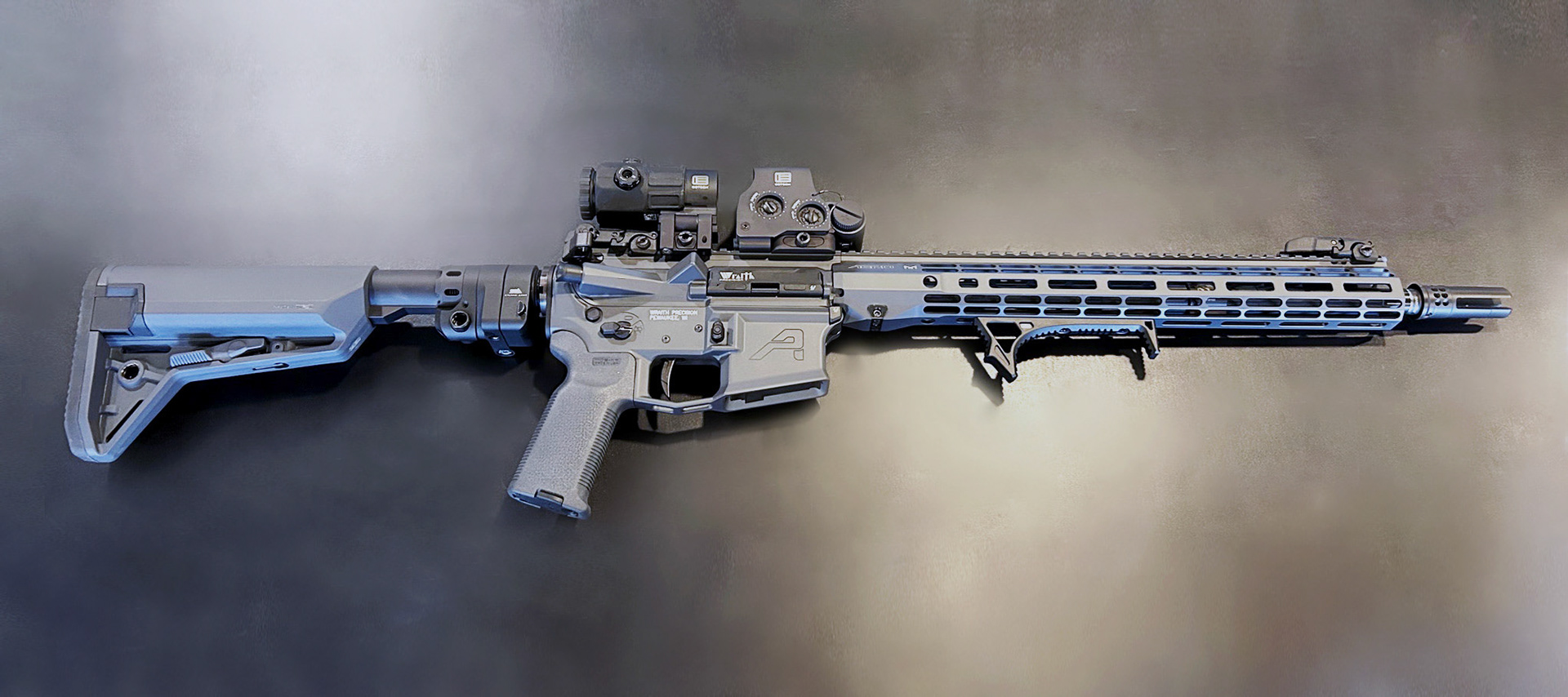 Wraith Precision Custom AR15, Sniper Gray/Black, 5.56 NATO