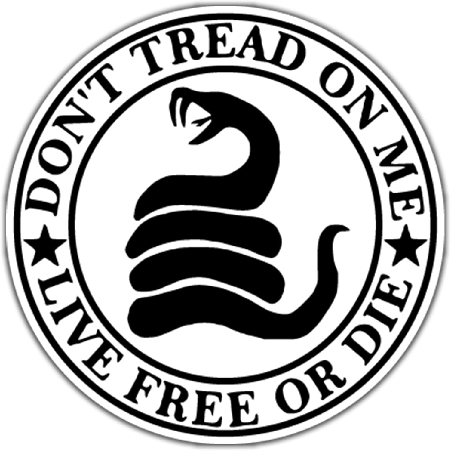 Don't Tread on Me Live Free or Die