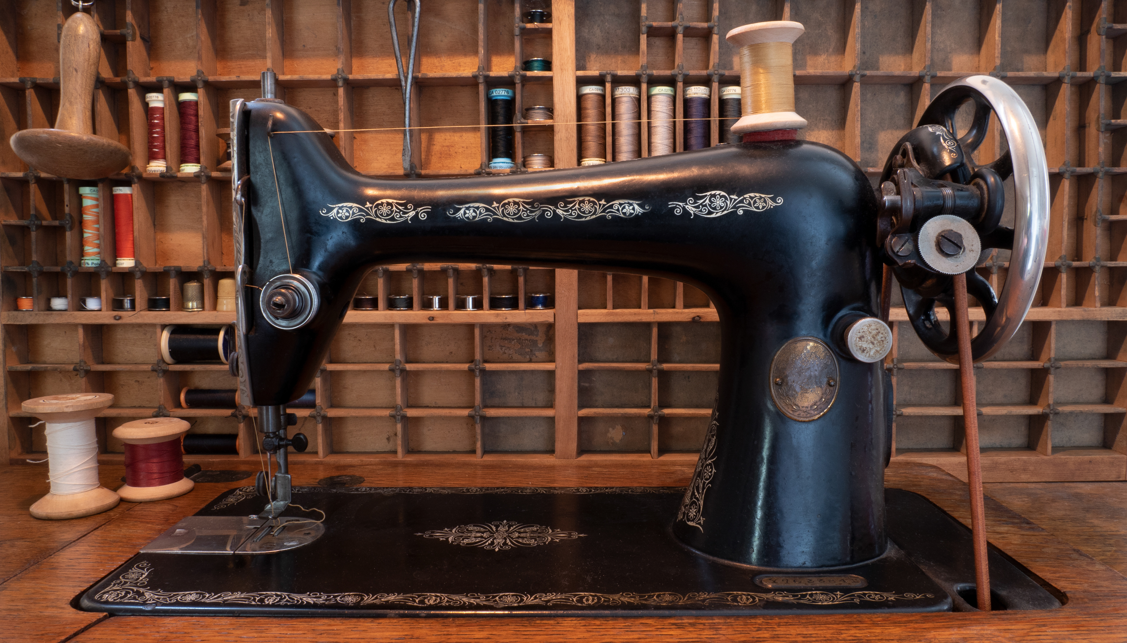 Edwardian sewing machine