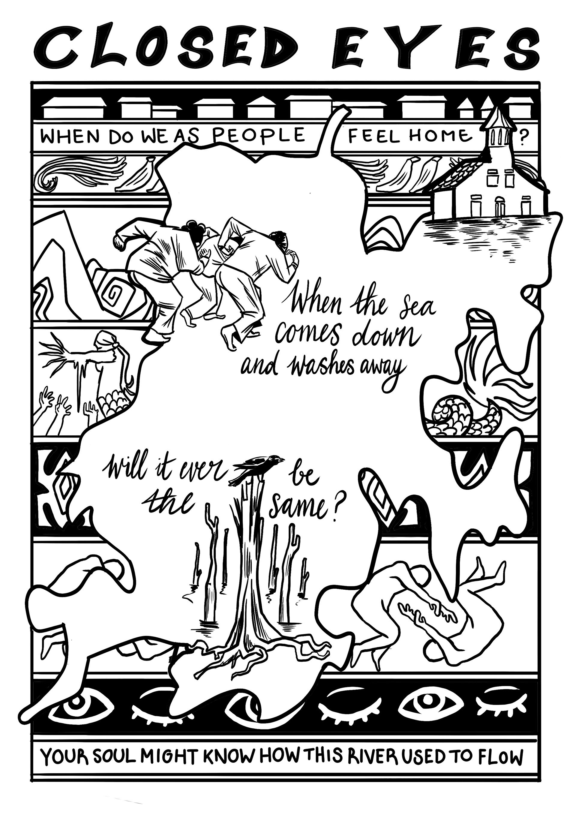Coloring plate - Alida Dors. 2024