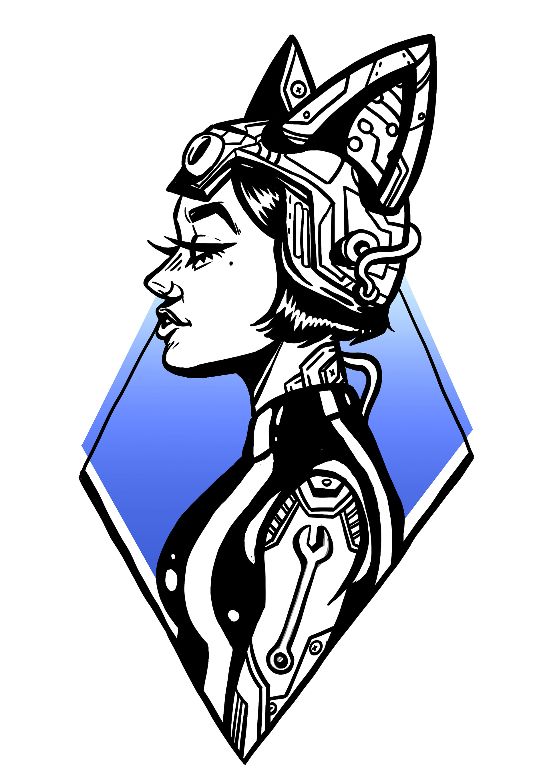 Custom tattoo design. 2024