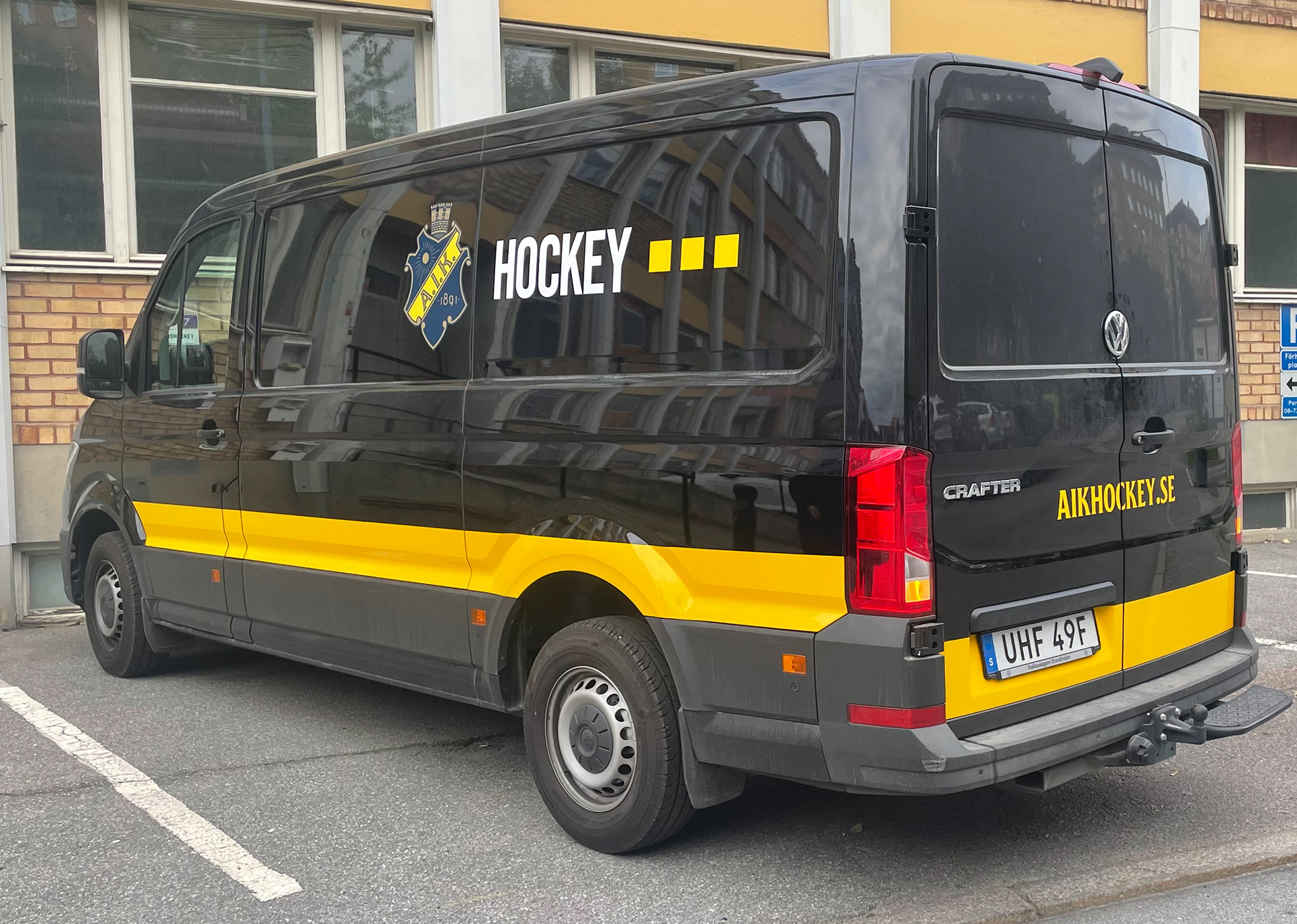Foliering skåpbil