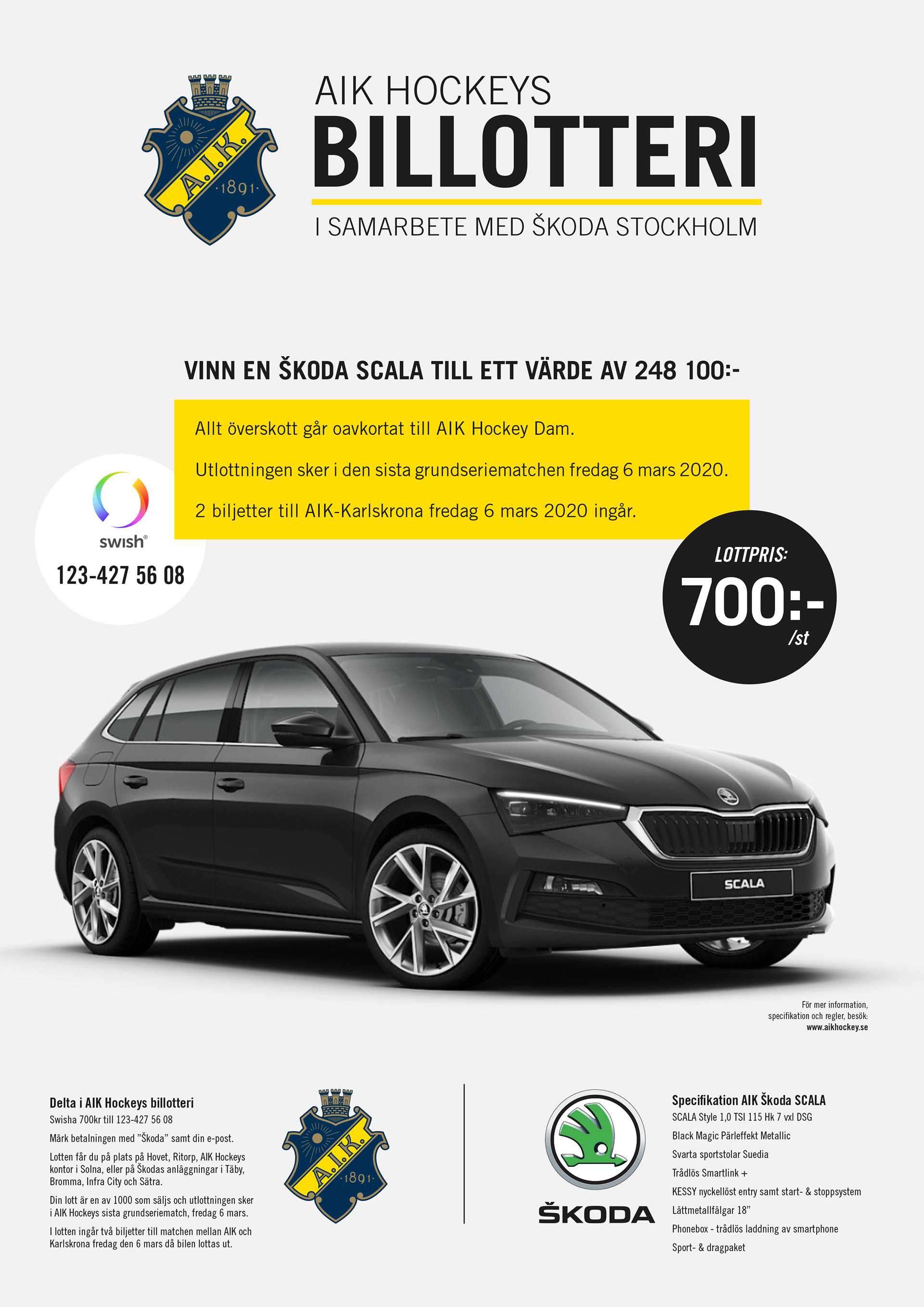 Billotteri - Reklamblad