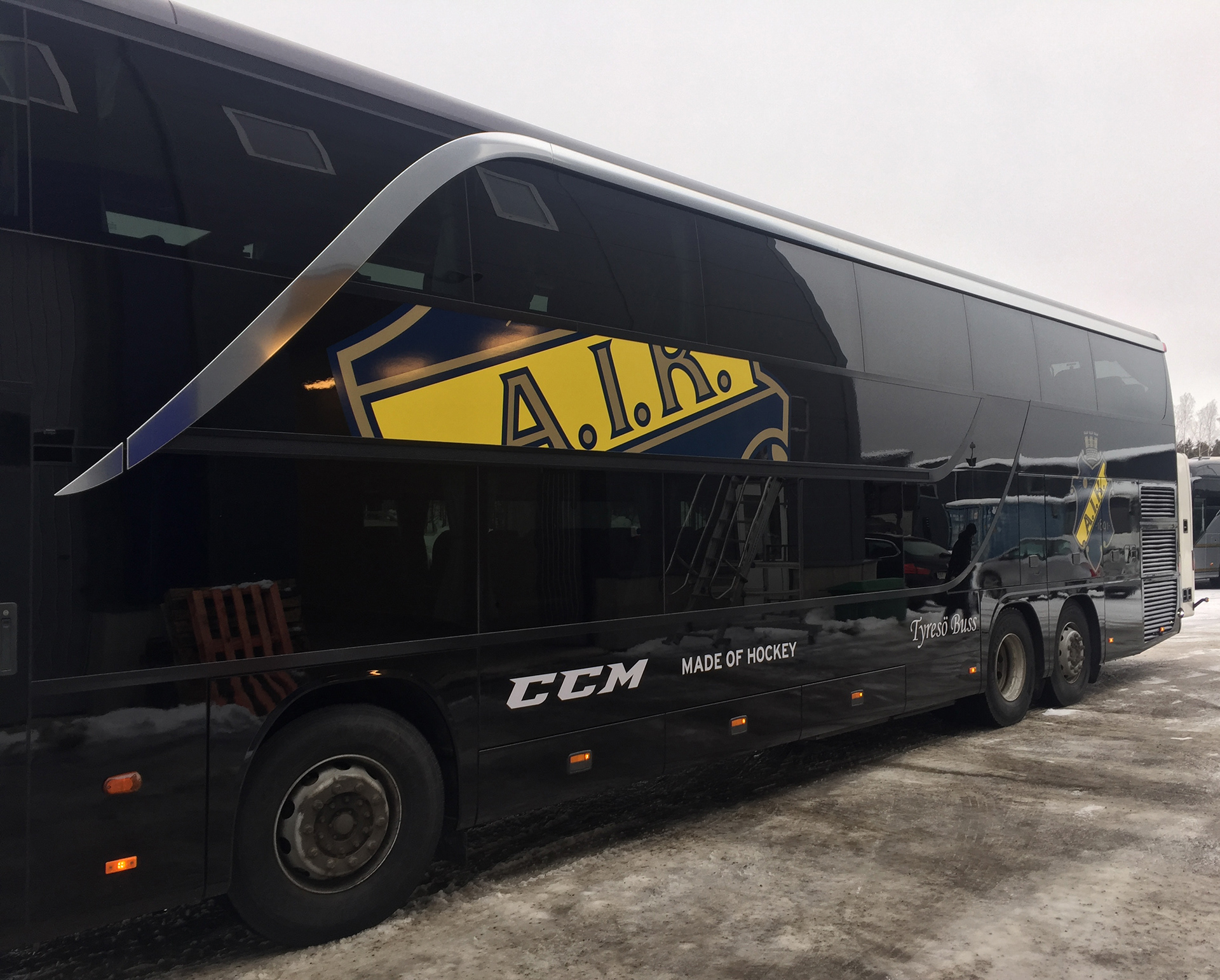 Foliering buss