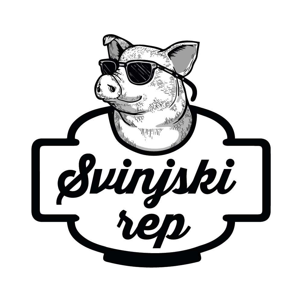 Logotip Svinjski rep: mesni izdelki