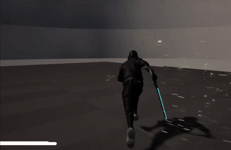 Slowed Down with Particles