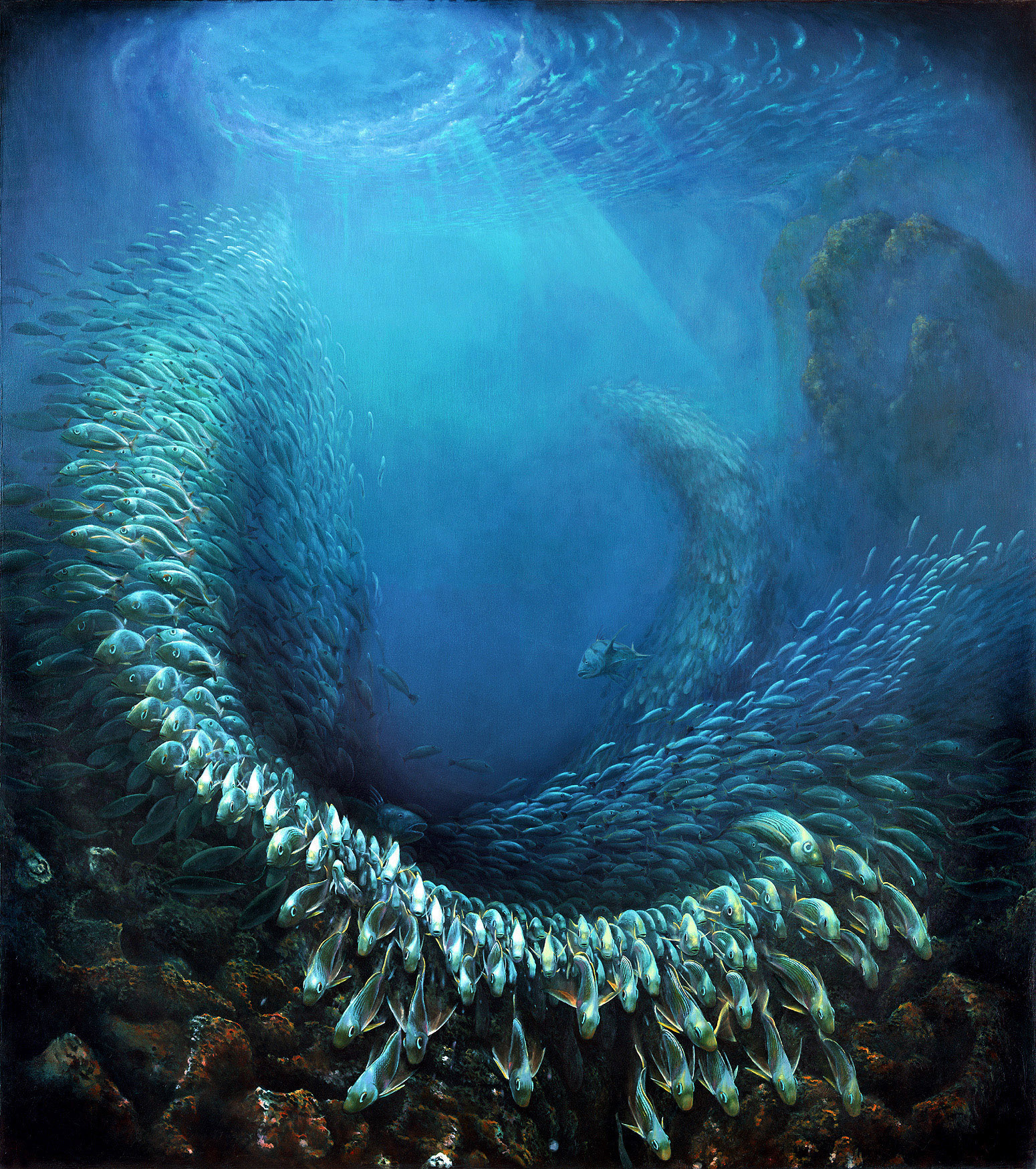 Escape Marino" 53x47cm