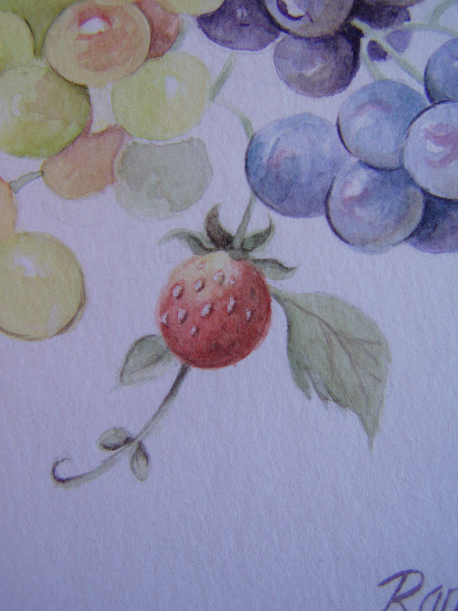 1999 / DIN A4 Aquarell / "Original-Kopie" von Original - -