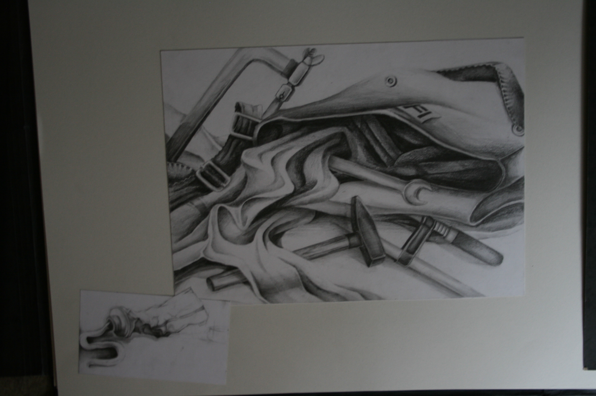 Stillleben 1995 / DIN A 3 / Freie Arbeit