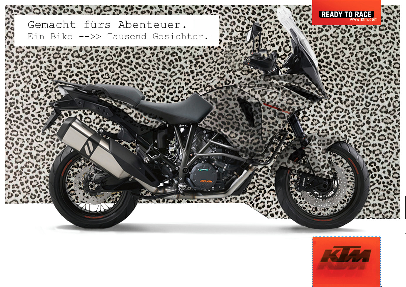 Idee: Anzeige in z.B. drei Varianten (Zebra, Tiger, Leopard..)