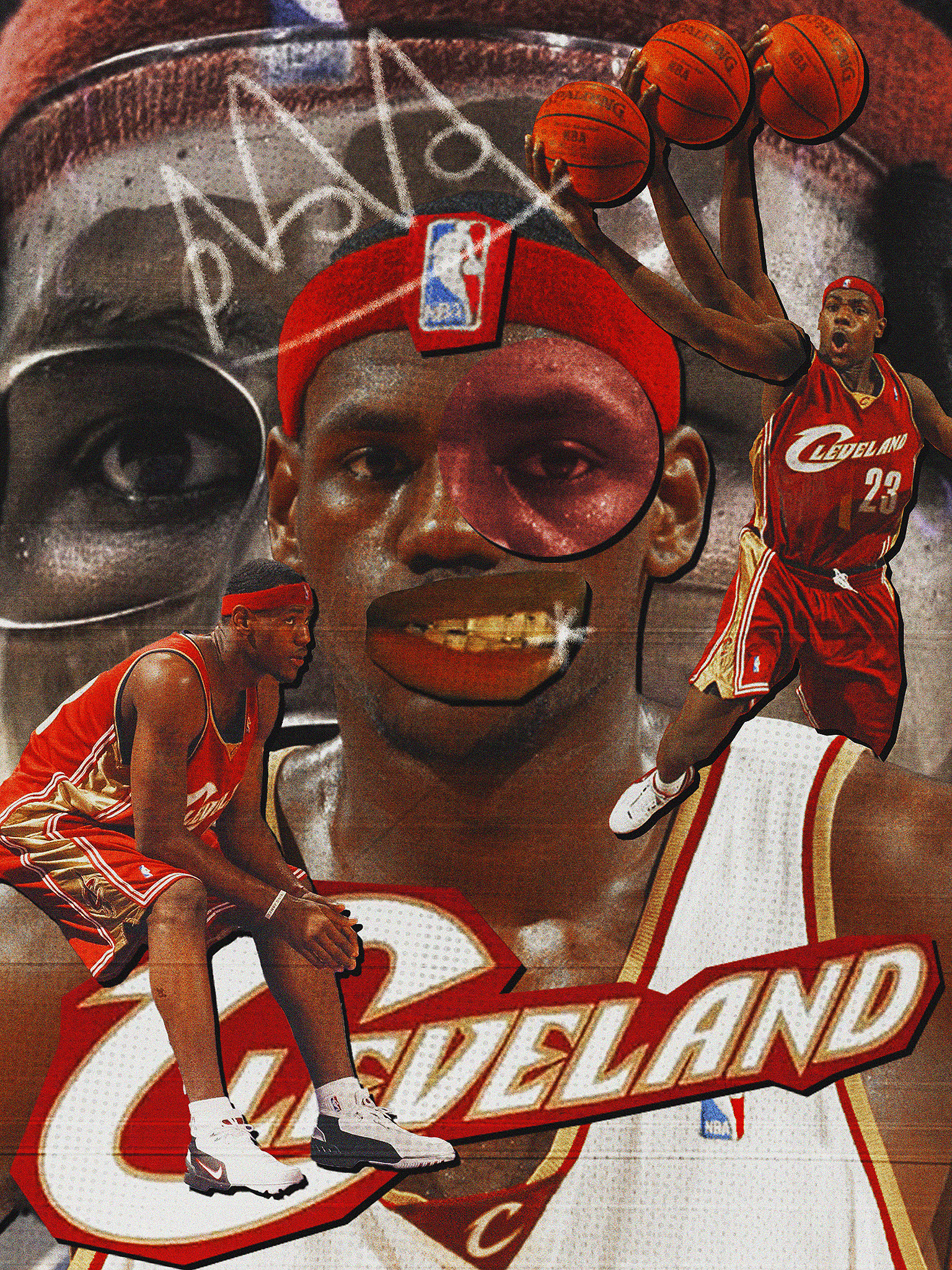 Lebron Collage