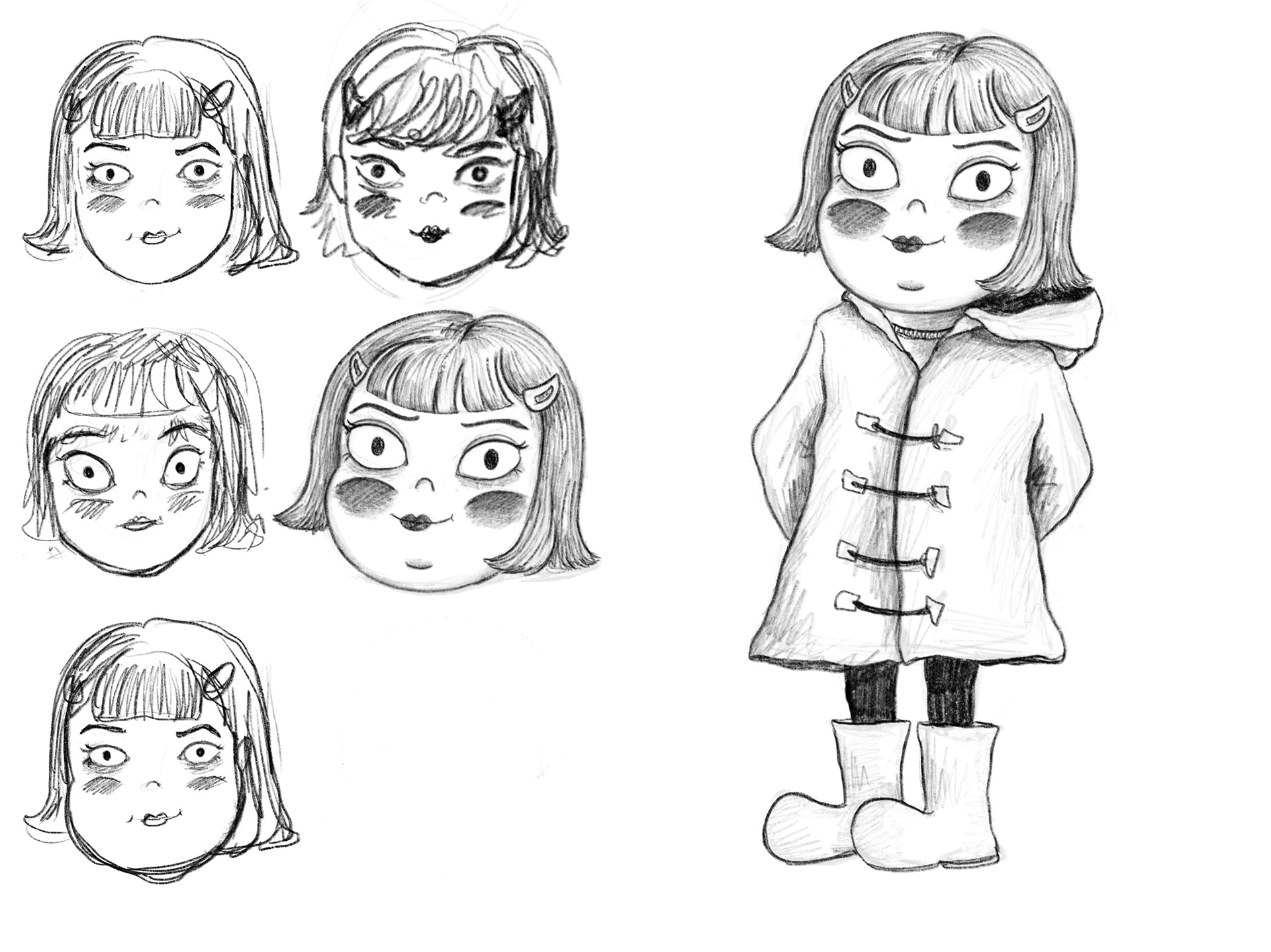 Character development- Coraline