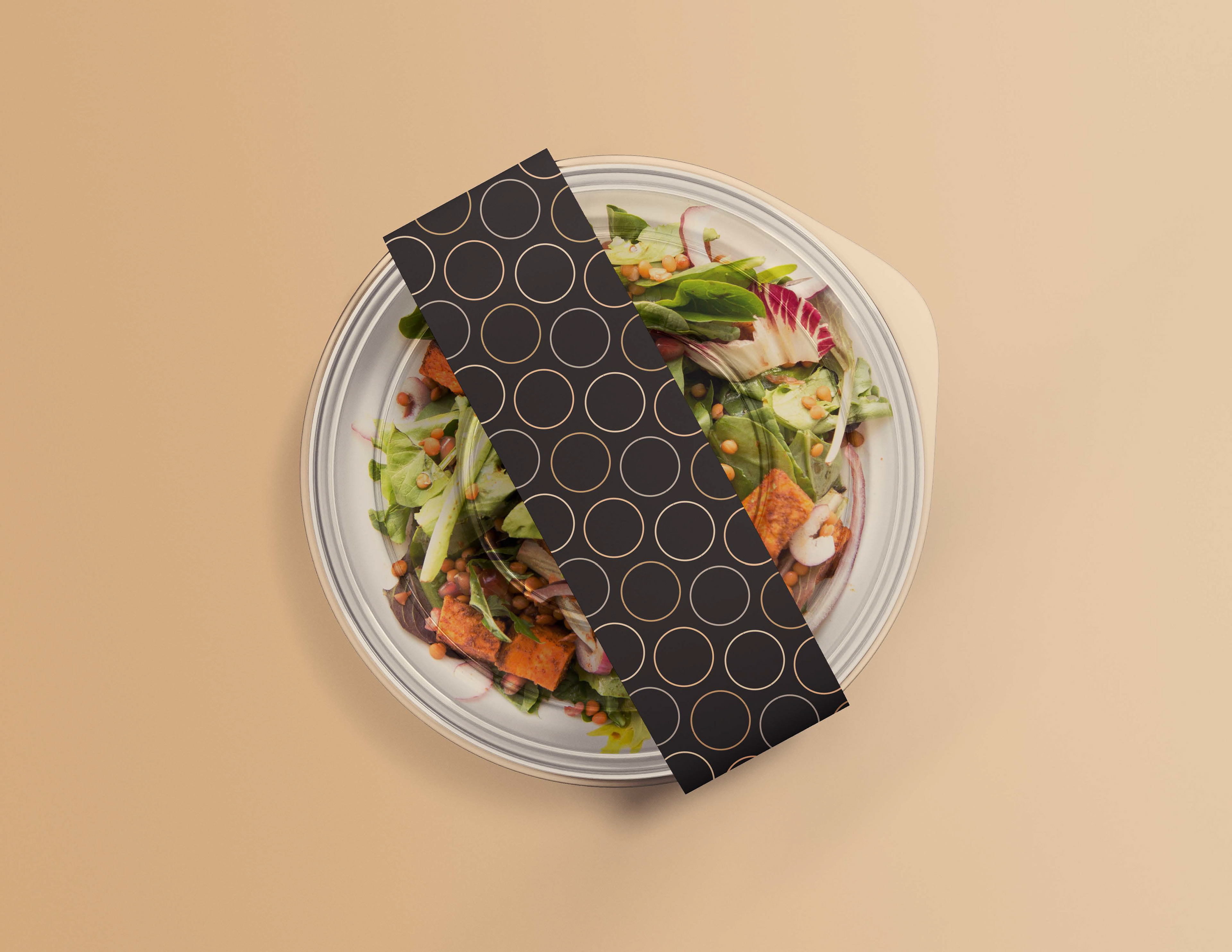 Transparent Food Container Mockup
