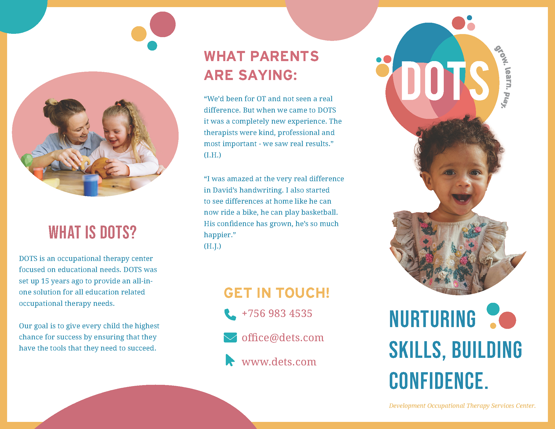 Brochure Outside Design