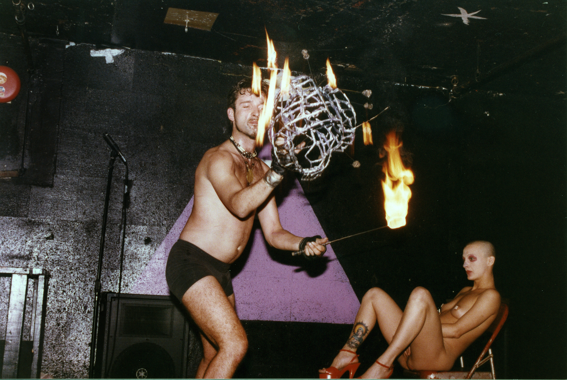 Performance at Pyramid Strip and Go Naked