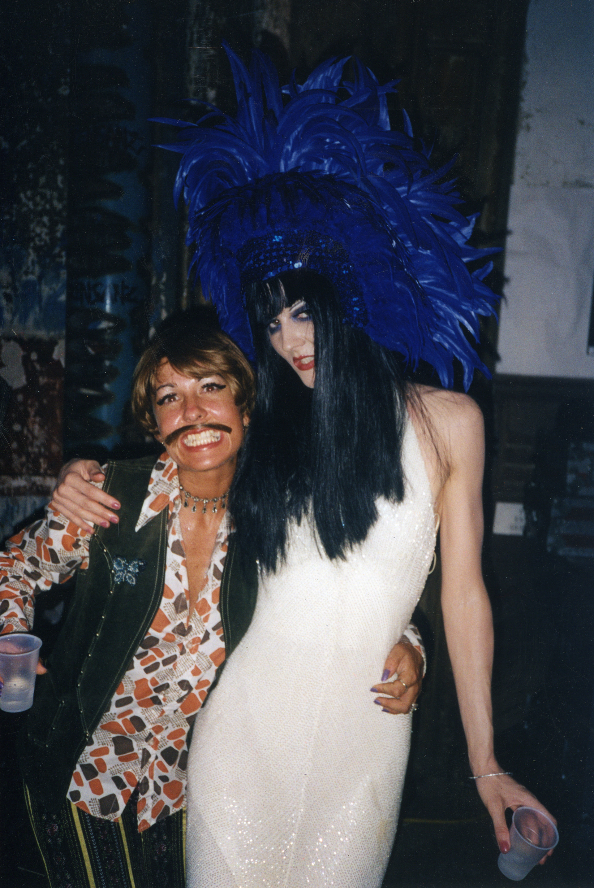 Kelly Webb and Lora Marie Williams as Sonny and Cher