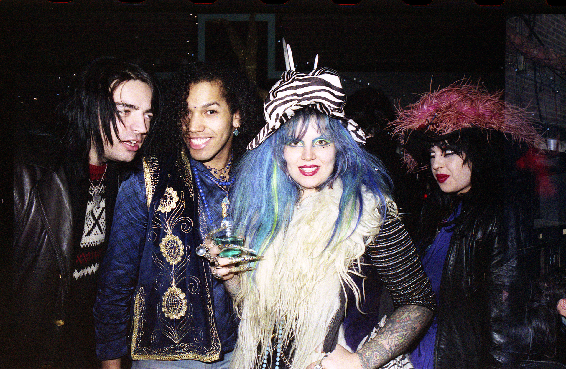 at the Karen Black Show R-L Shaolin, Gia, Adam Garth, ?