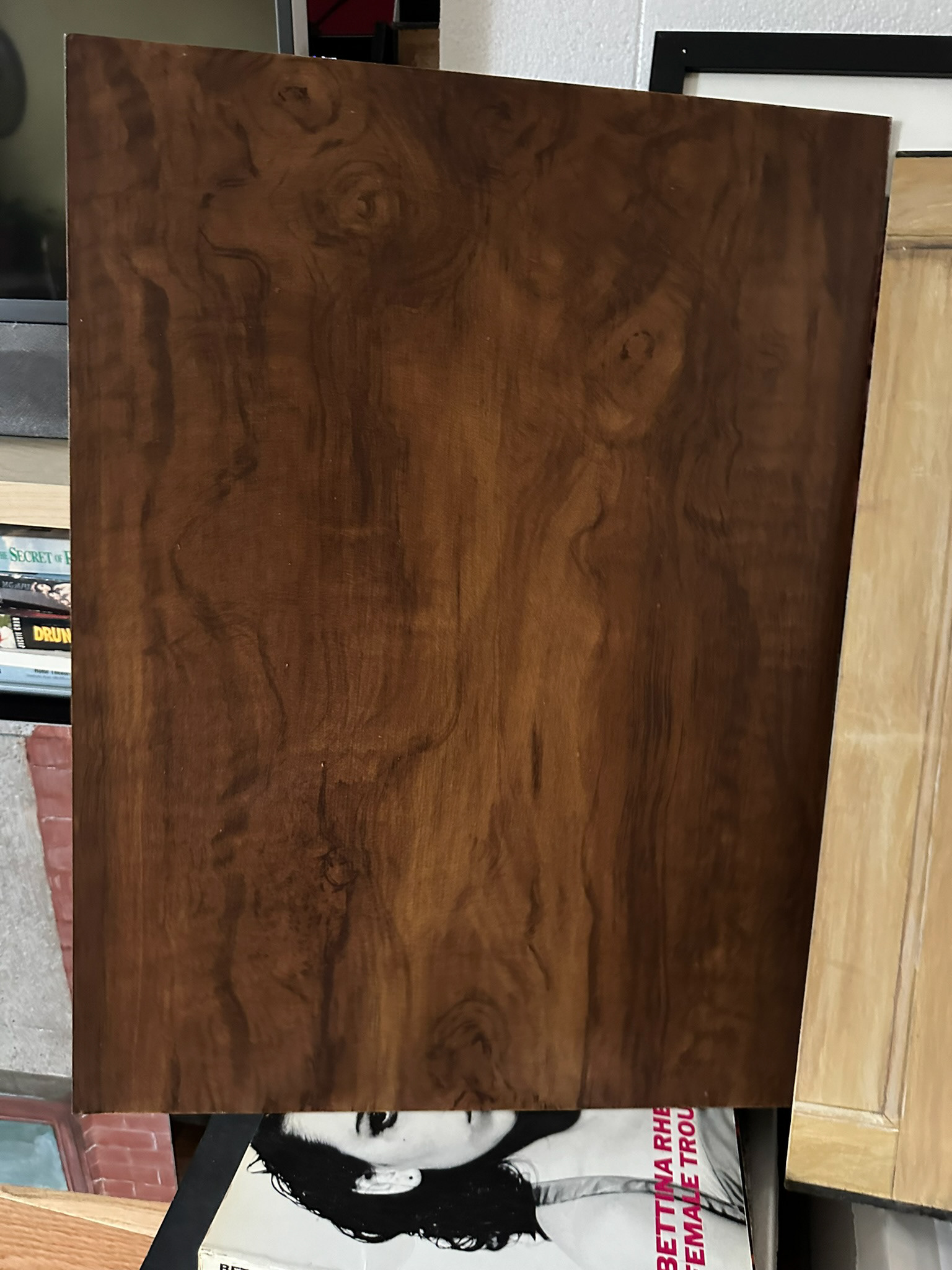 sample faux bois wood grain