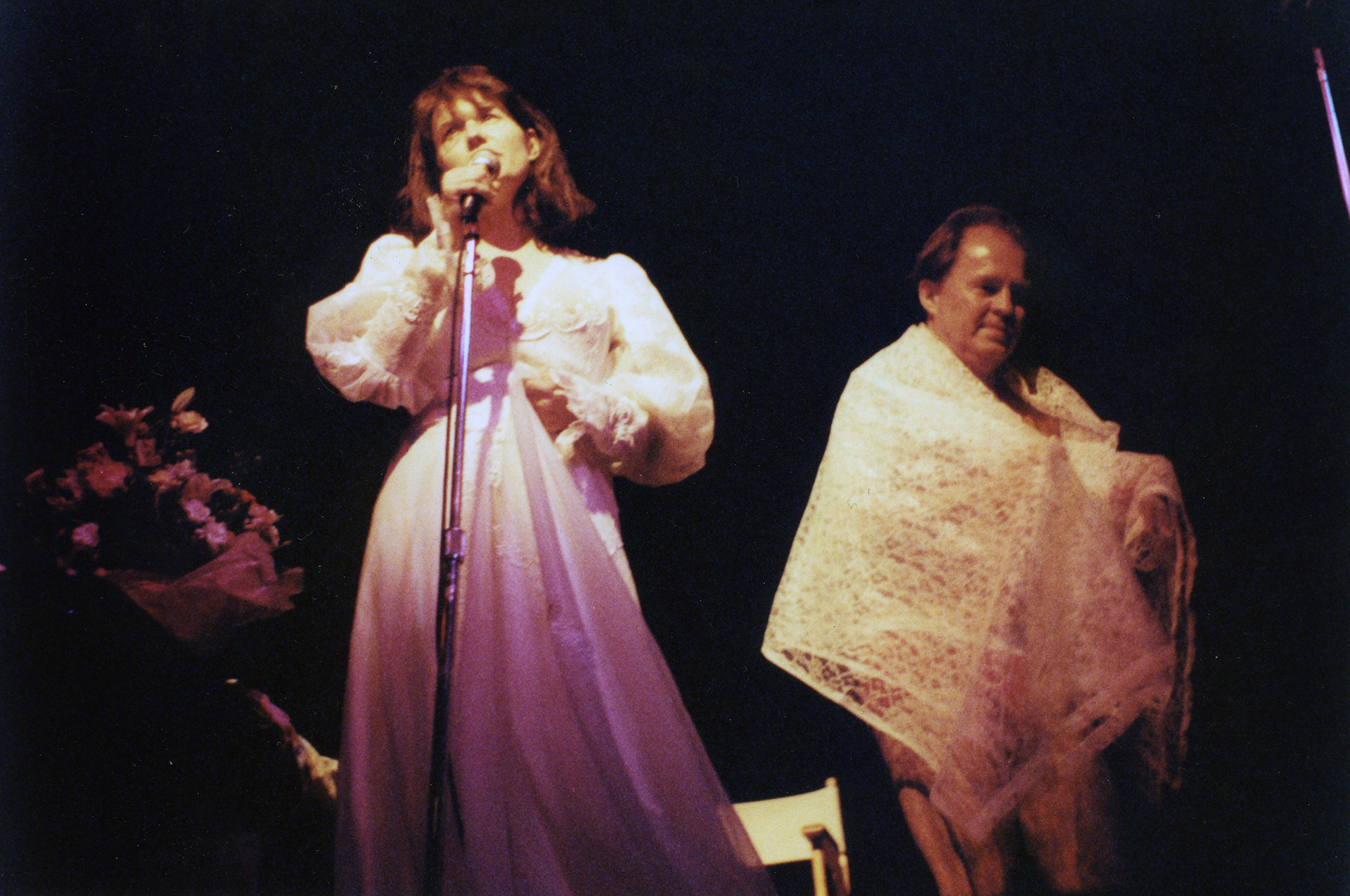 Karen Finley performing at Pyramid
