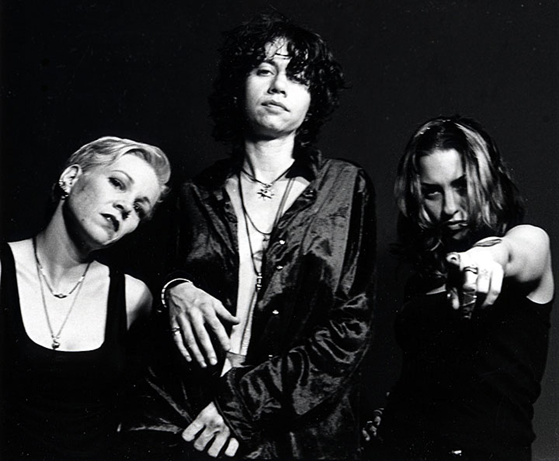 Sexpod studio shot Alice Genese, Karyn Kuhl and Tia Sprocket