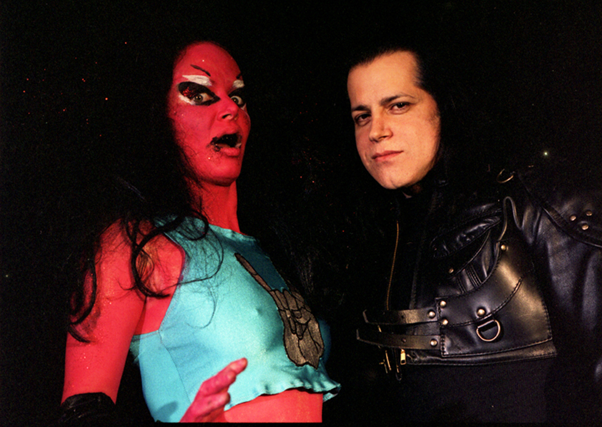 Kembra Pfahler with Glenn Danzig