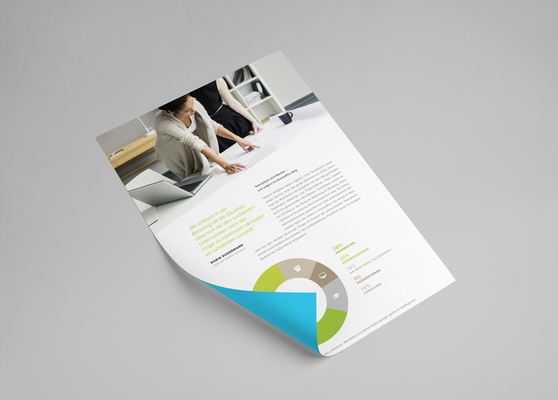 Talents Connect OnePager von Mareike Rabe