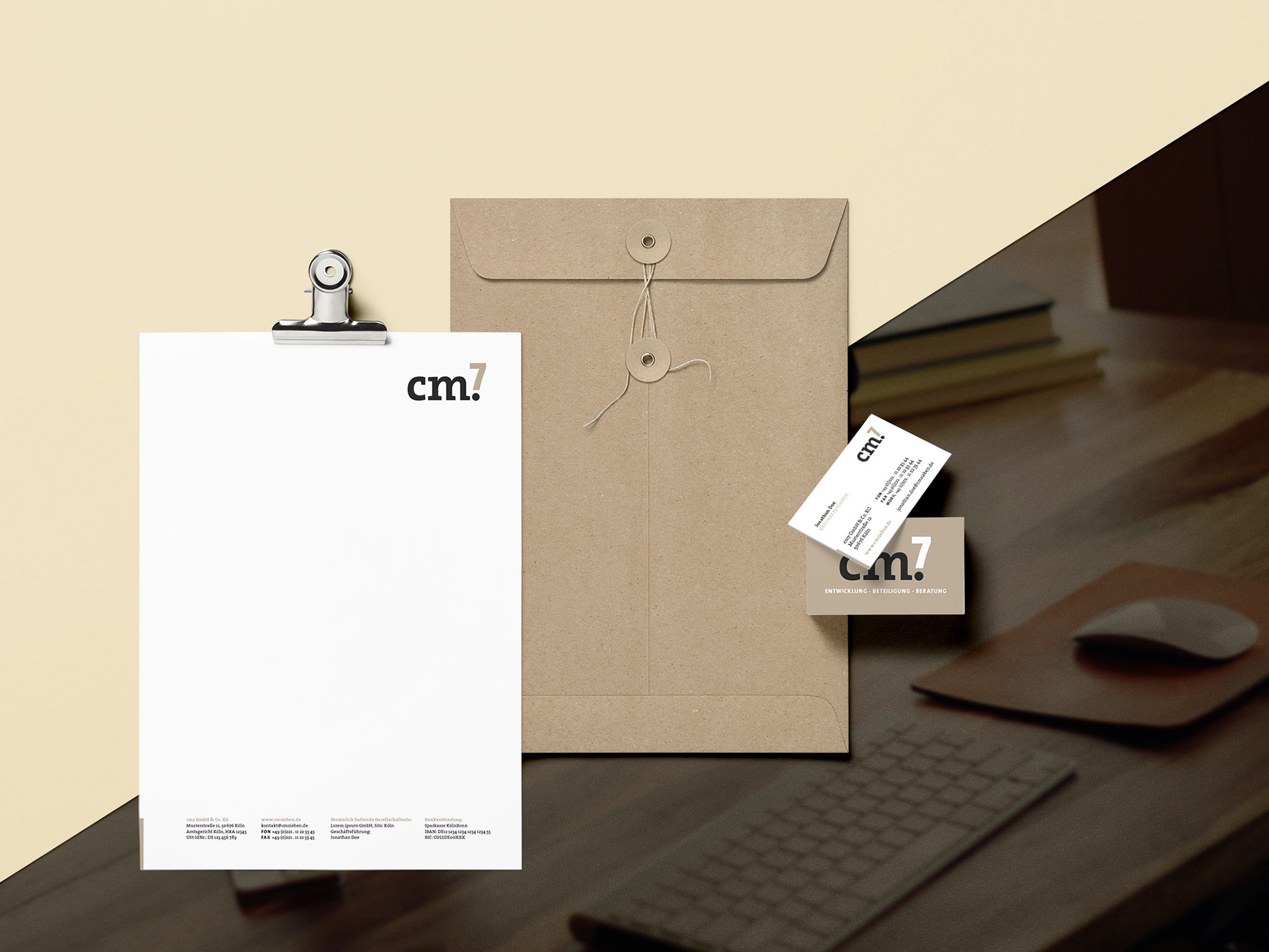 cm7 Geschäftspapiere von Mareike Rabe