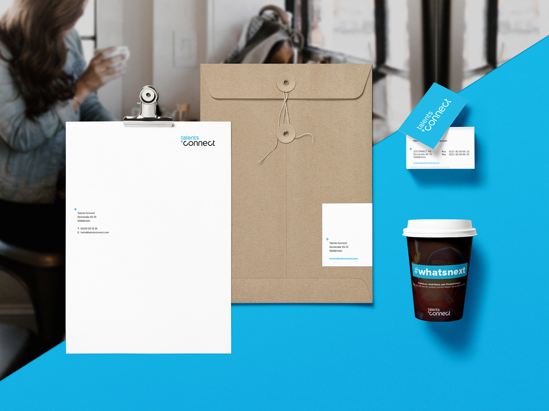 Talents Connect Geschäftsausstattung von Mareike Rabe