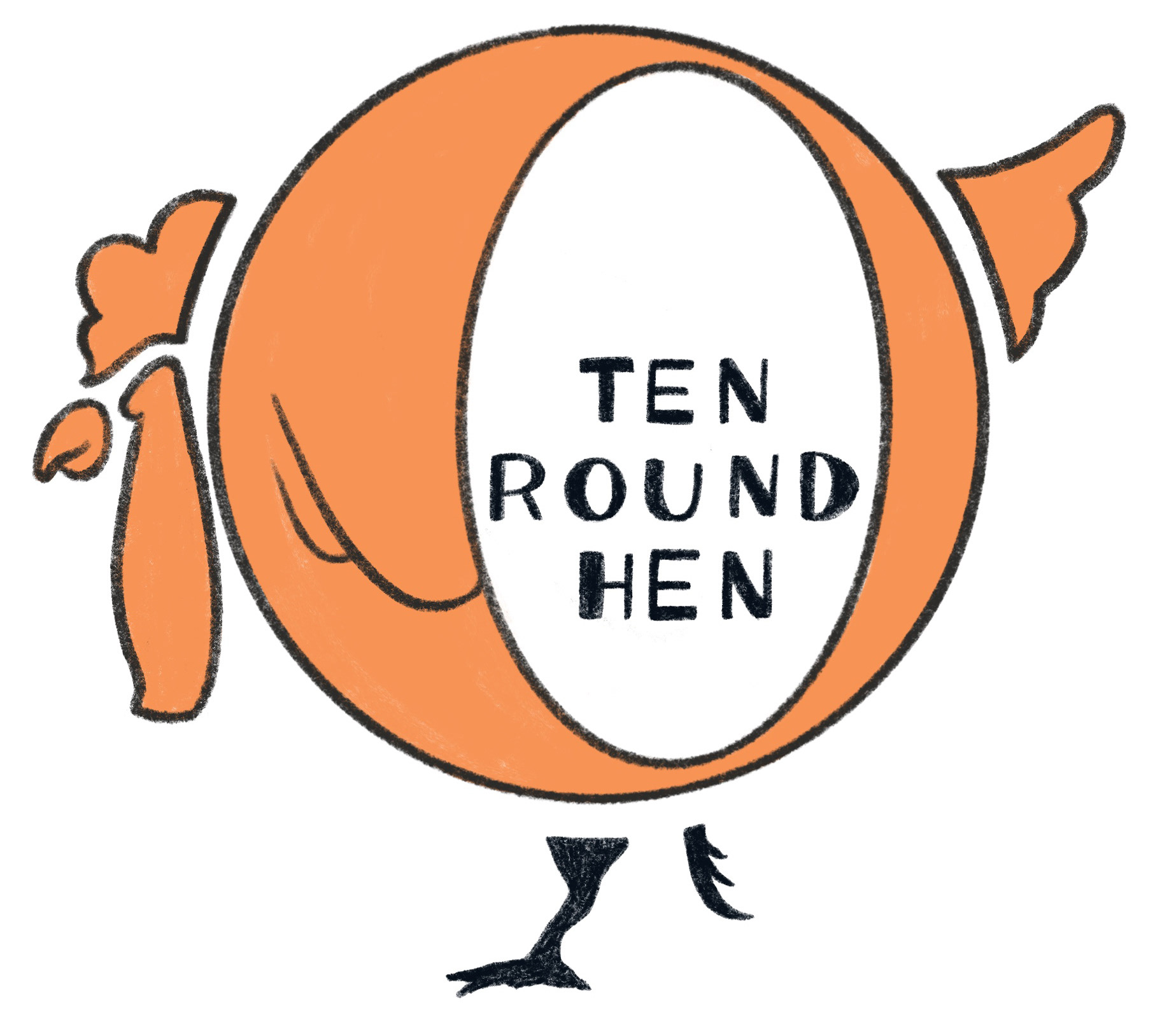 TEN ROUND HEN