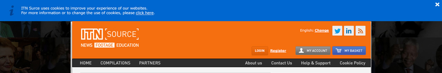 Cookie consent banner