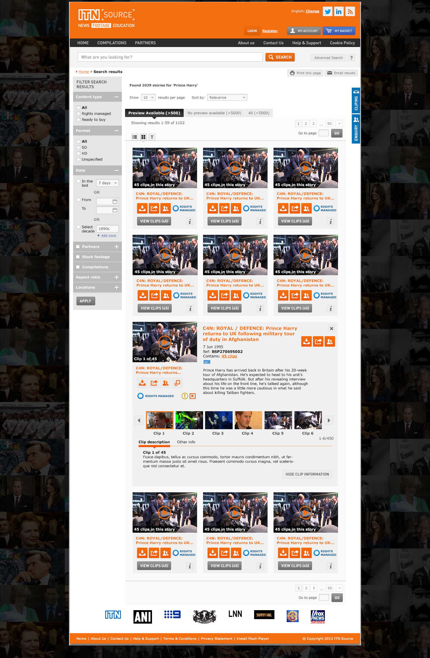 Search results — preview available (thumbnail view)