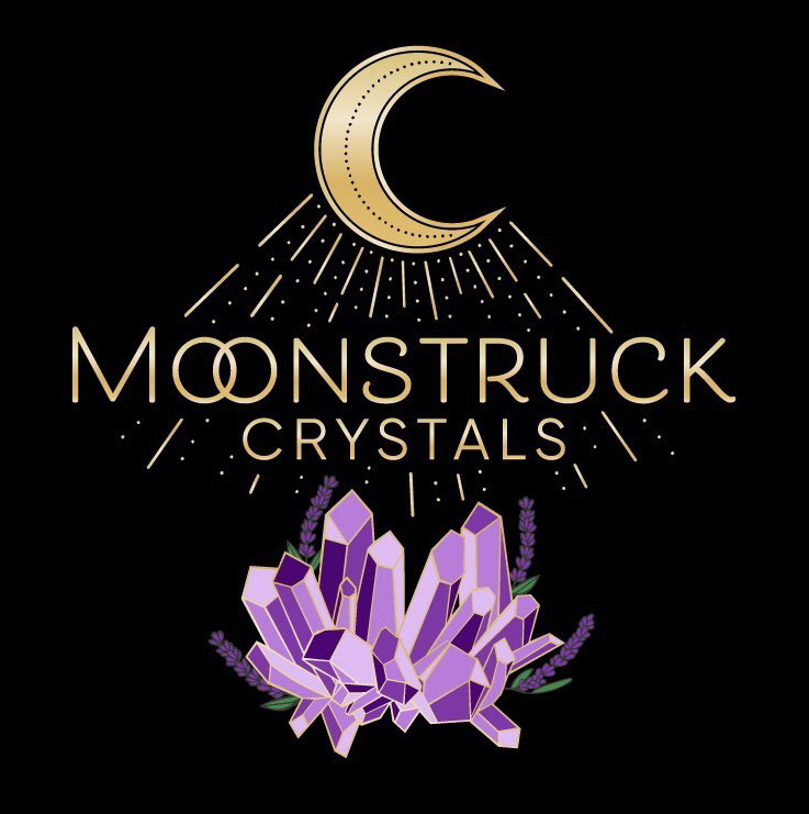 Moonstruck Crystals Logo Design March 2020