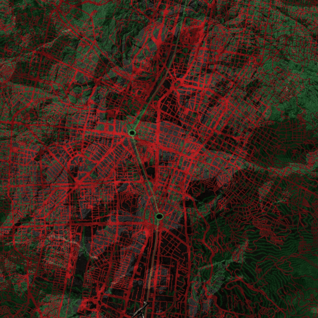"Layers of Medellín"
