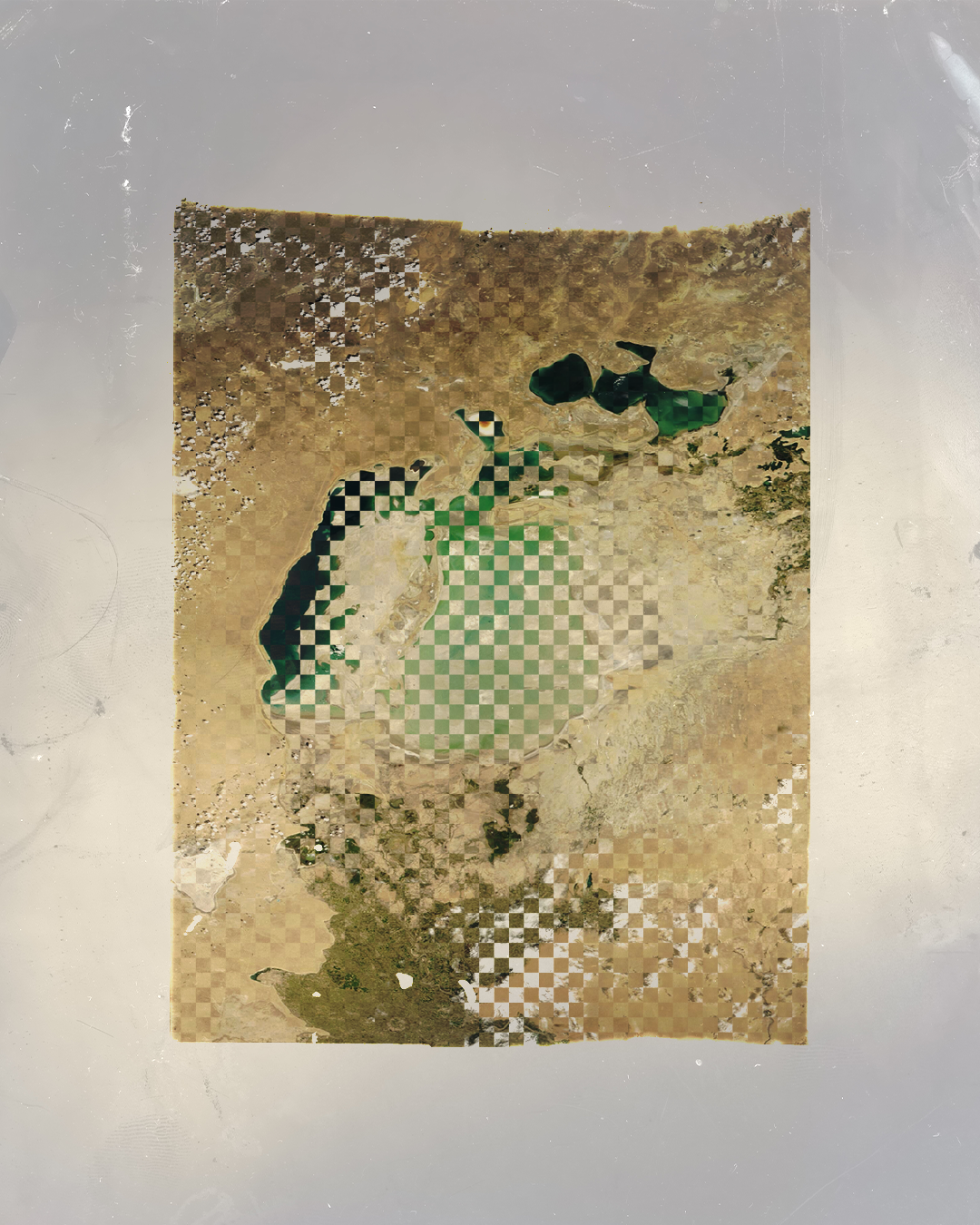 Layered and manipulated satellite imagery