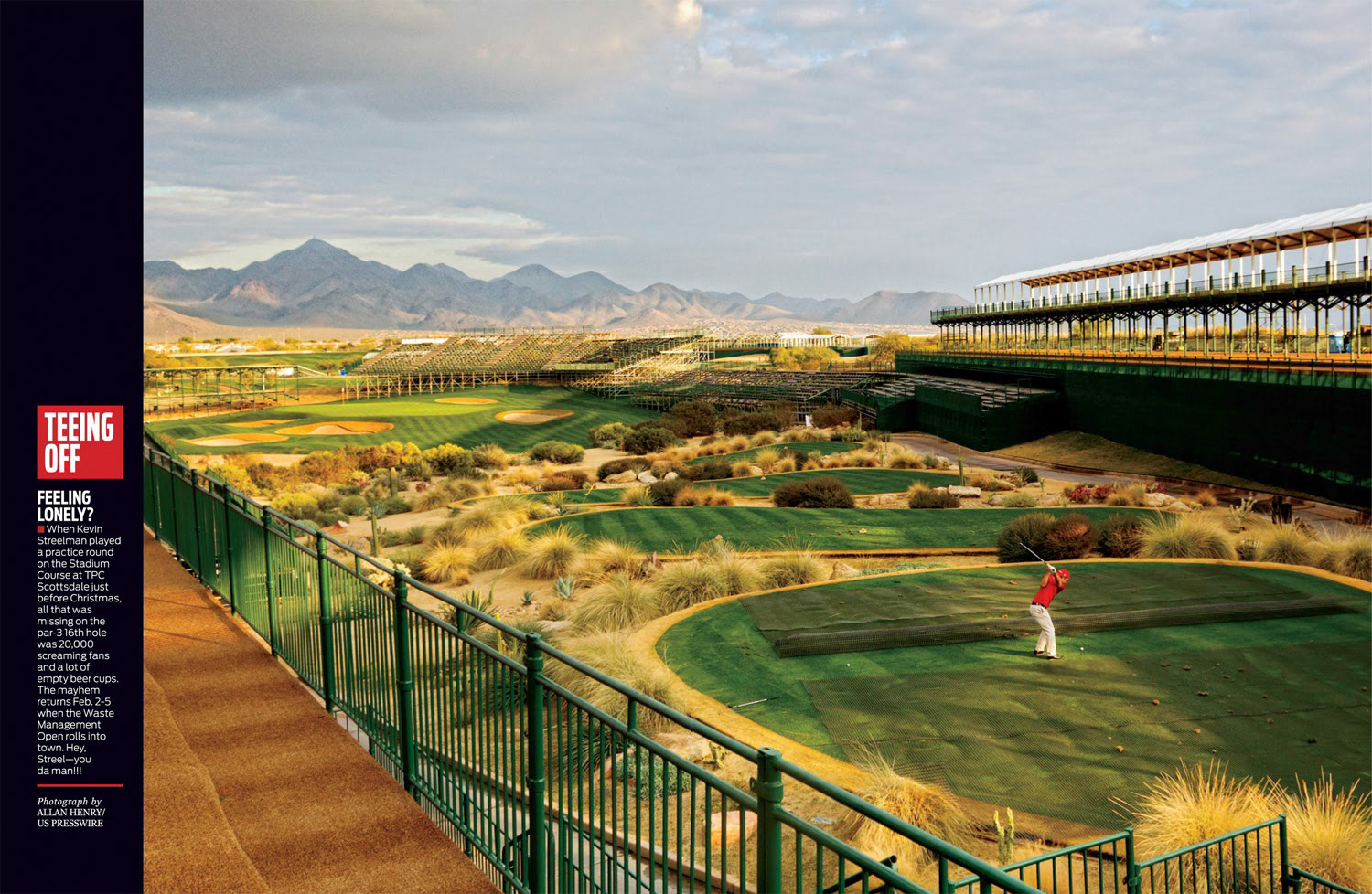 Kevin Steelman for Sports Illustrated - Golf Magazine. TEEING OFF (Photo by: Allan Henry / GOLF CHRONICLES)