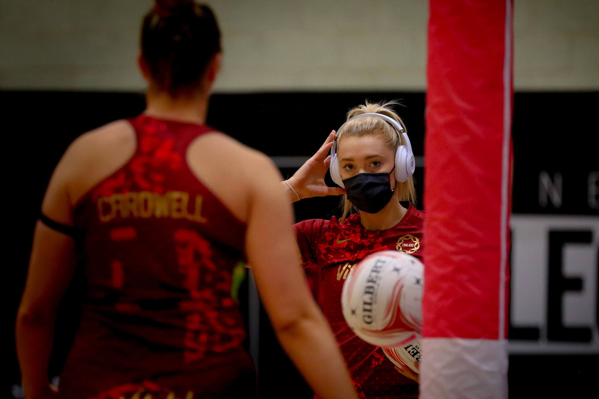 during Game 2 of the Vitality Netball Legends Series at Loughborough University, Loughborough, England on 22th January 2021