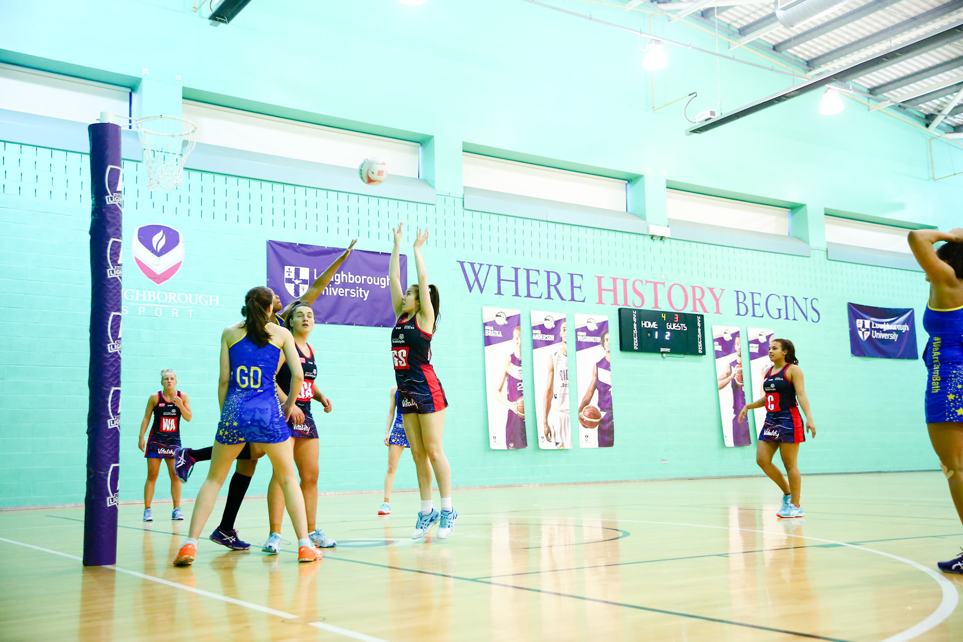Loughborough Lightning - PreSeason Tournament vs Team Bath Netball & Strathclyde Sirens