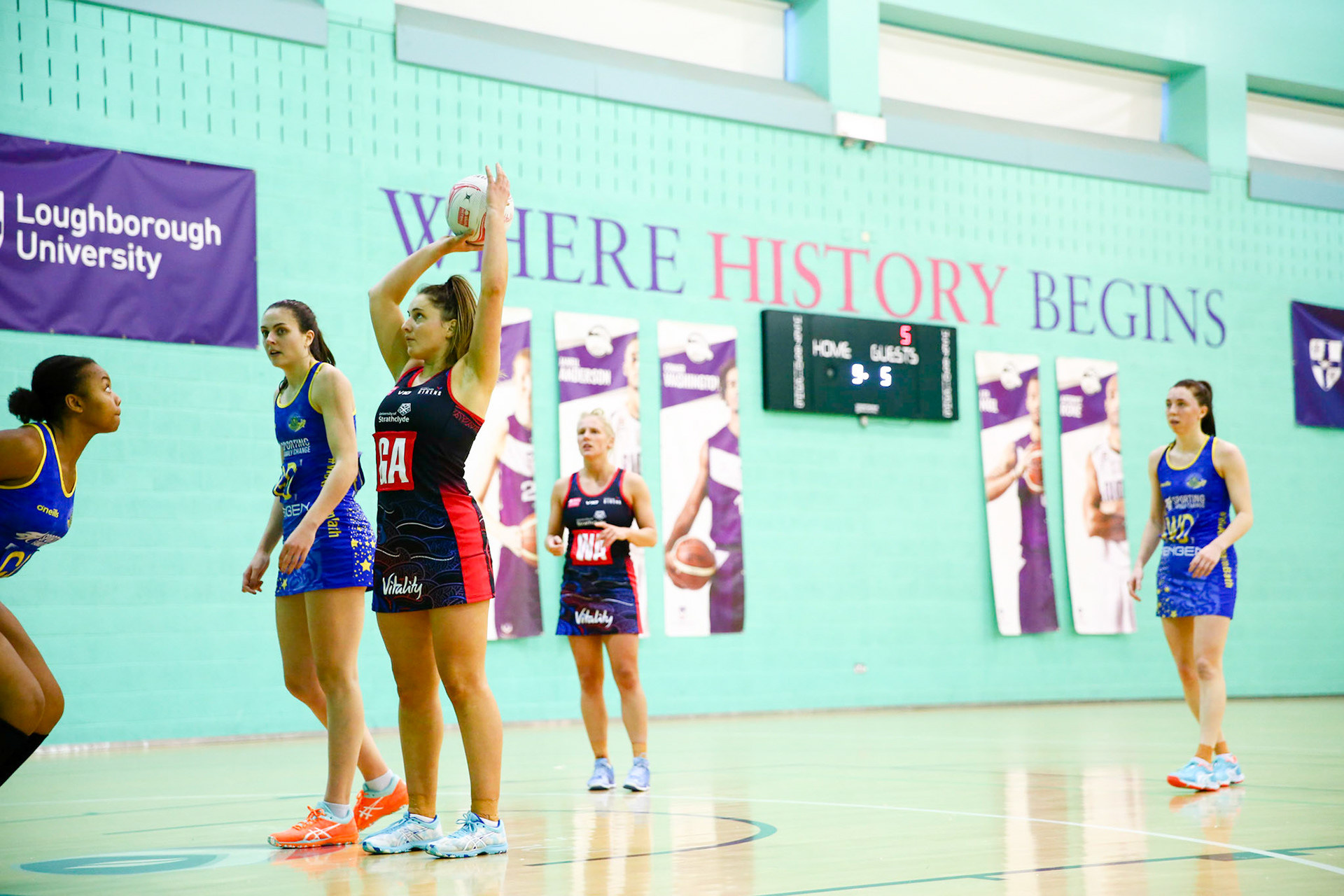 Loughborough Lightning - PreSeason Tournament vs Team Bath Netball & Strathclyde Sirens