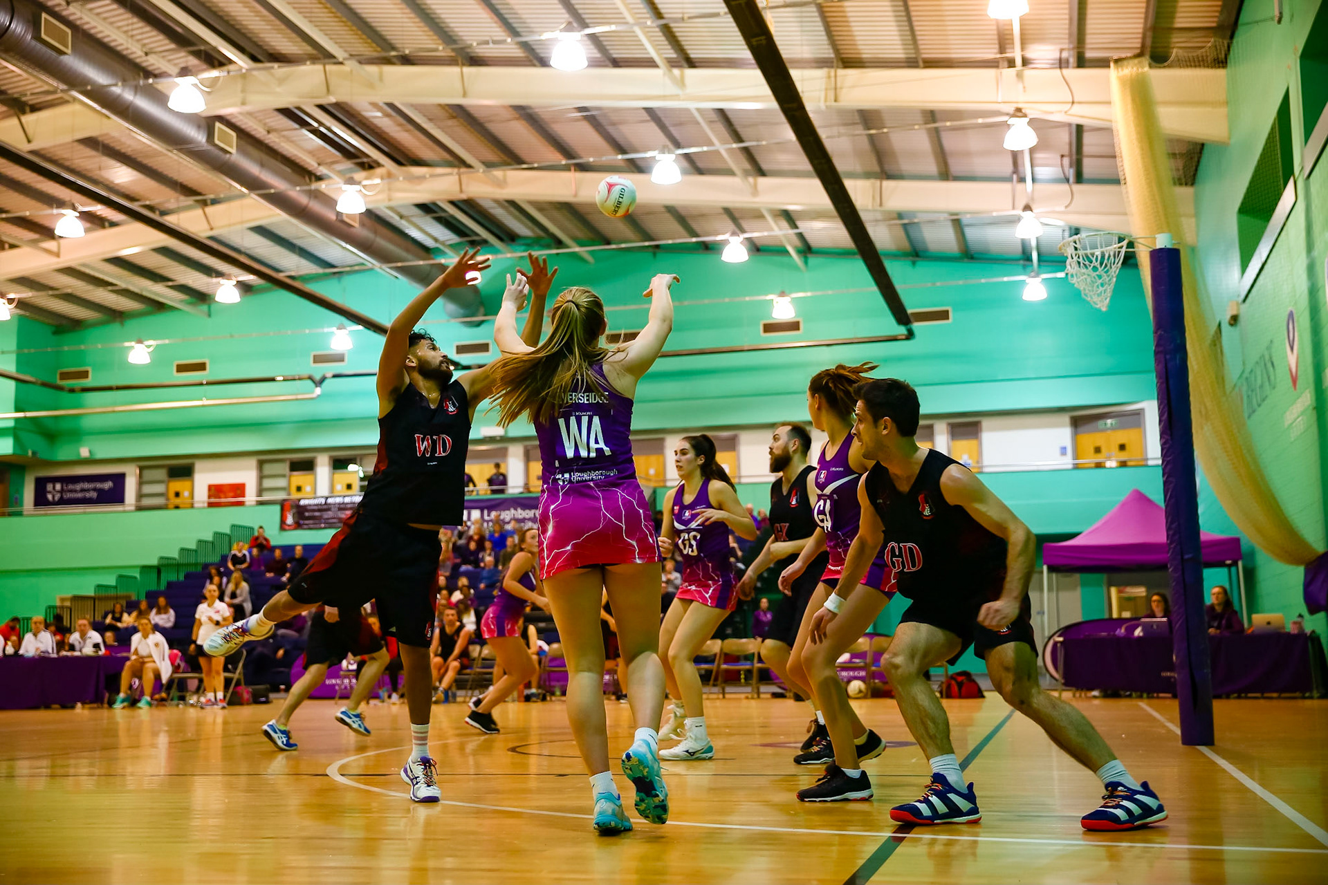 Loughborough Lightning PreSeason Tournament against London Pulse and Knights Men Netball