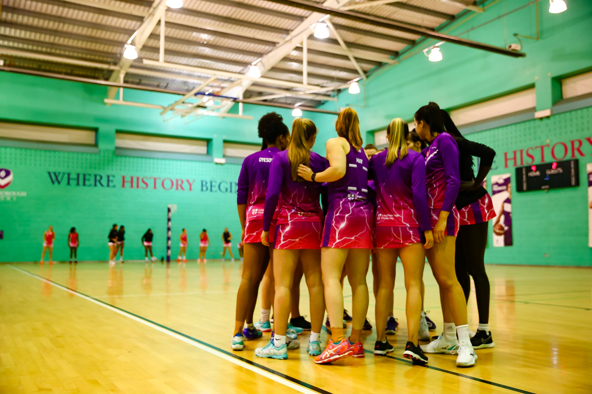 Loughborough Lightning PreSeason Tournament against London Pulse and Knights Men Netball