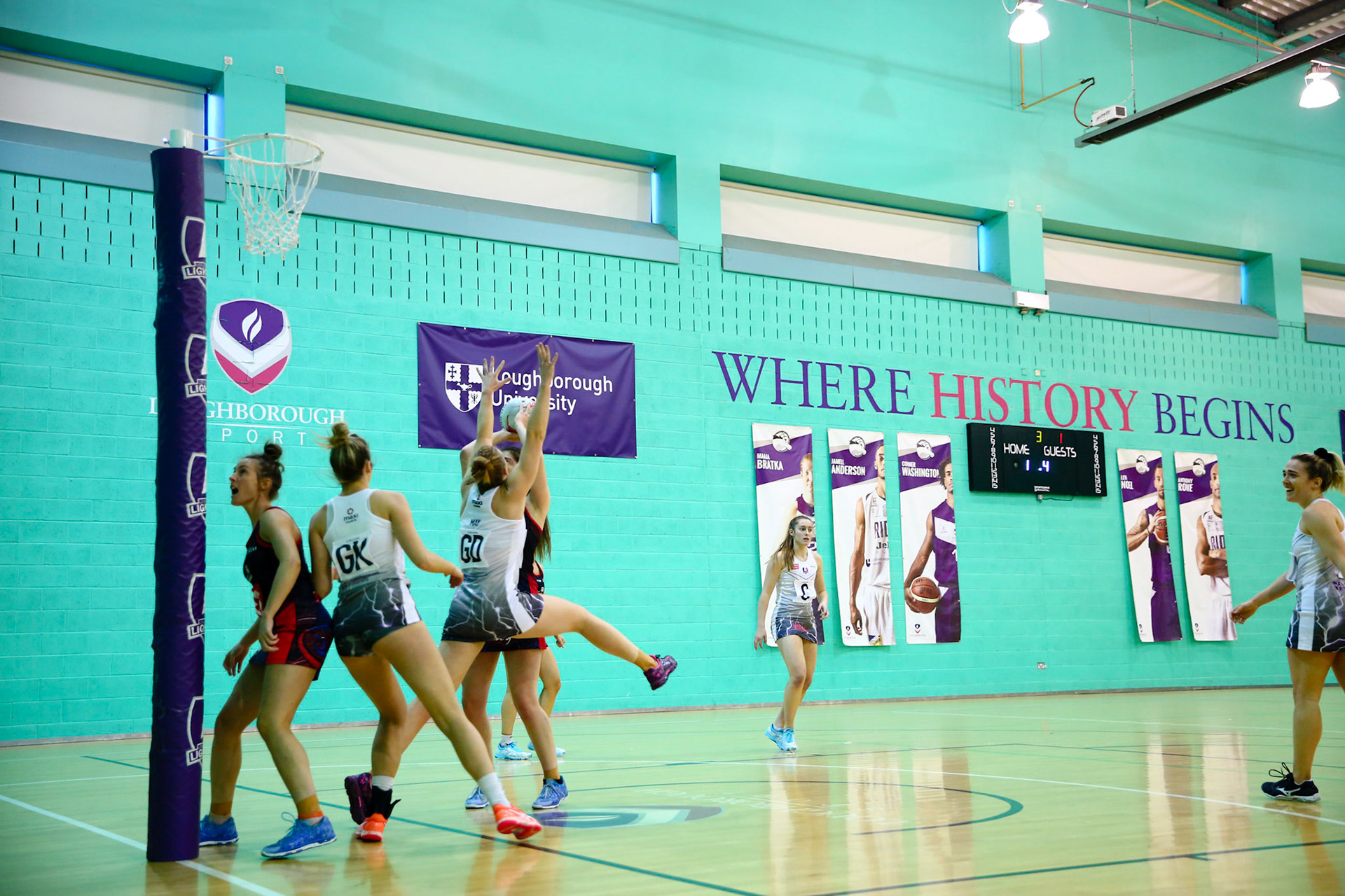 Loughborough Lightning - PreSeason Tournament vs Team Bath Netball & Strathclyde Sirens