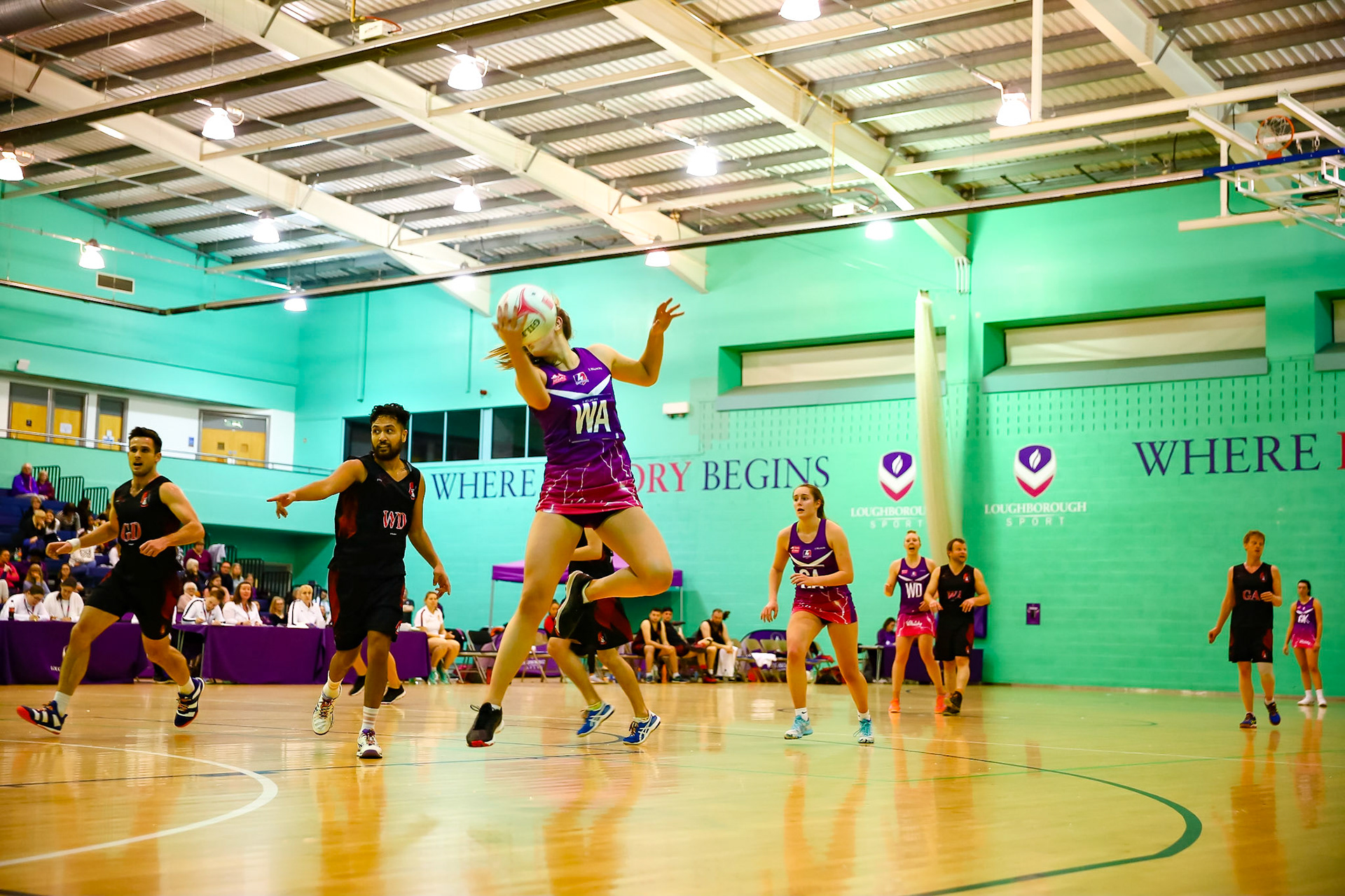 Loughborough Lightning PreSeason Tournament against London Pulse and Knights Men Netball